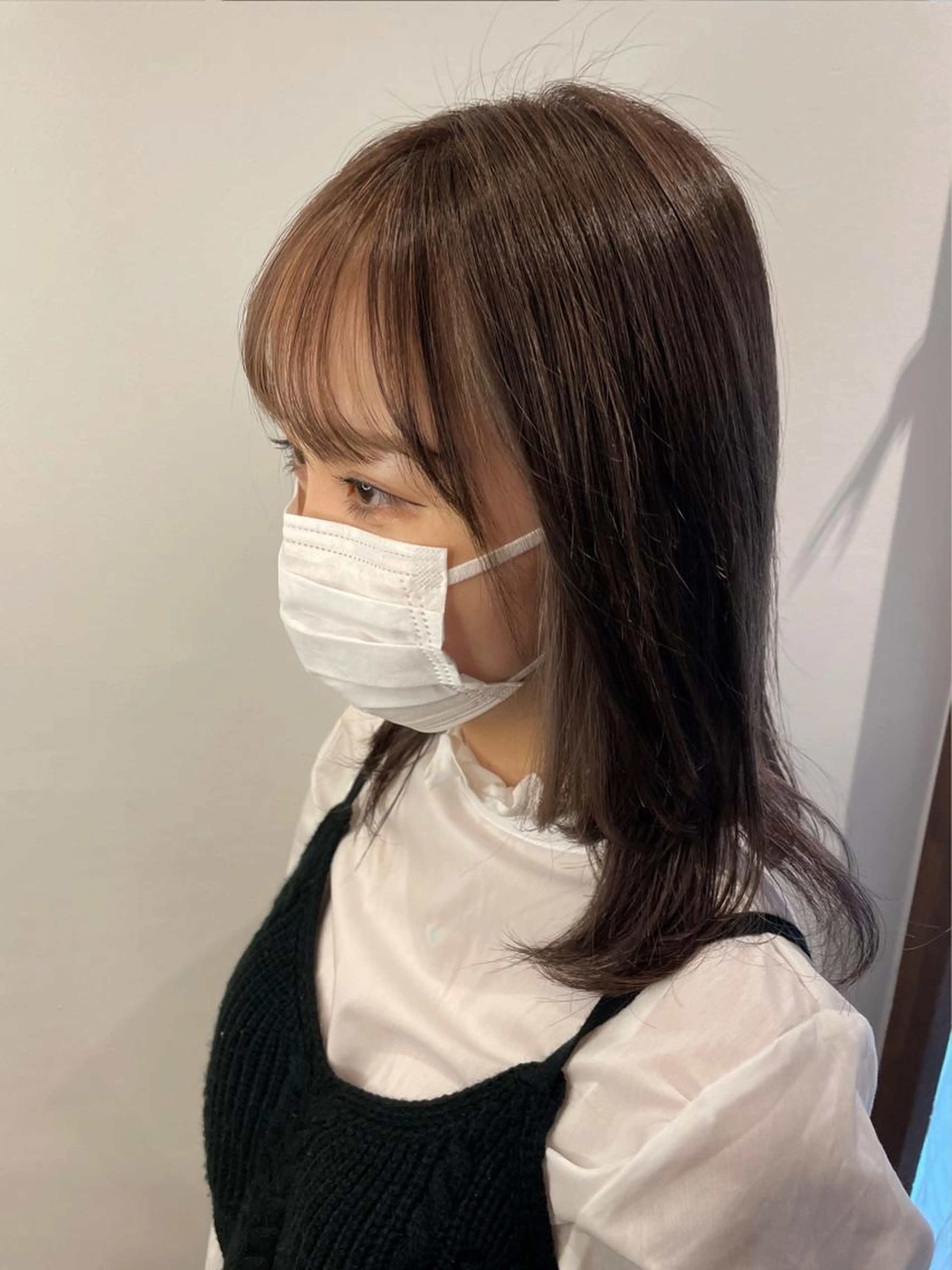 🐶🤍【スペシャルケア◎】カット＋ケアカラー（白髪染め可）＋premium髪質改善トリートメントの写真