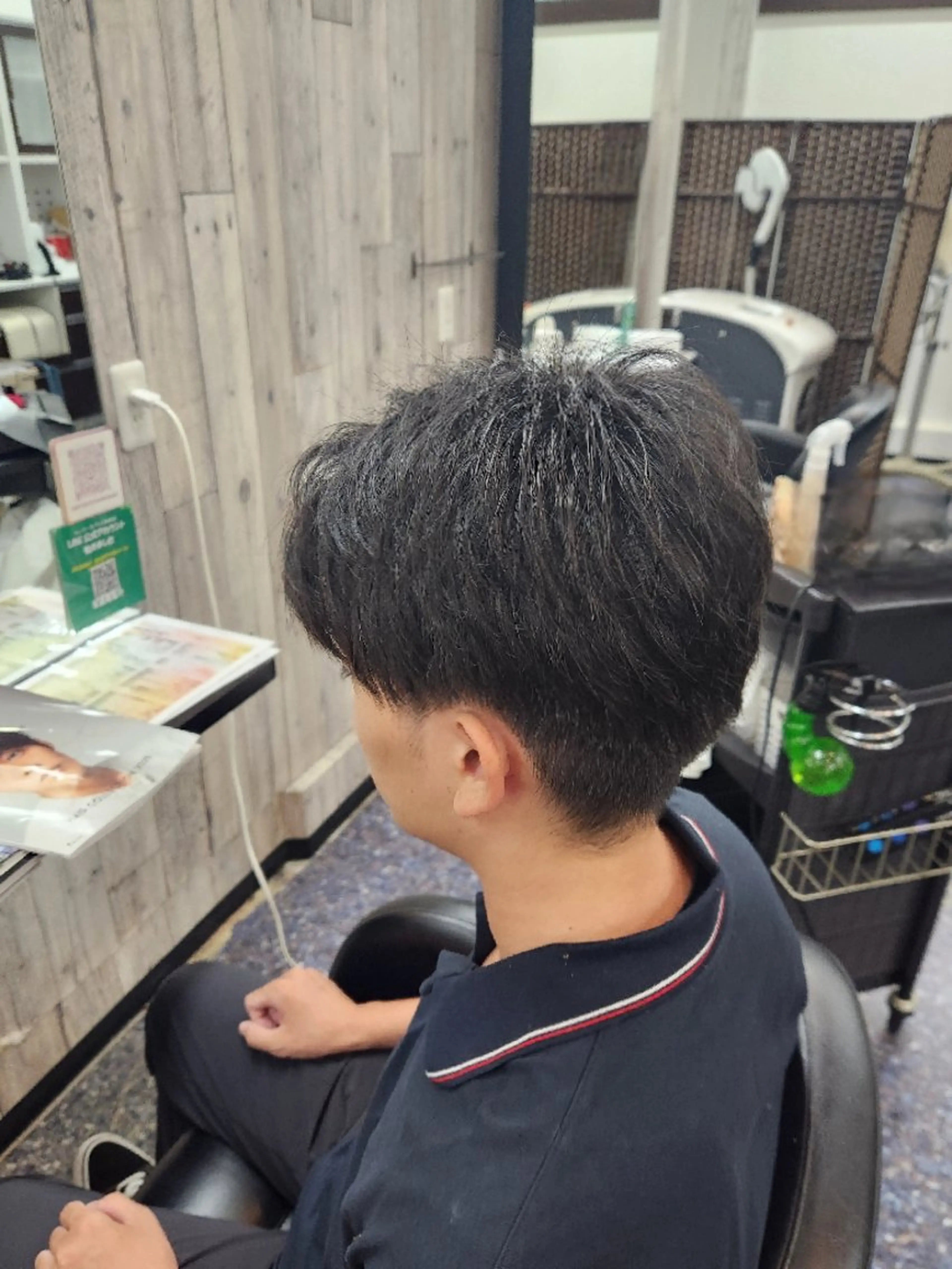 メンズ カット ヘッドスパ 岩瀬 未来のヘアスタイル