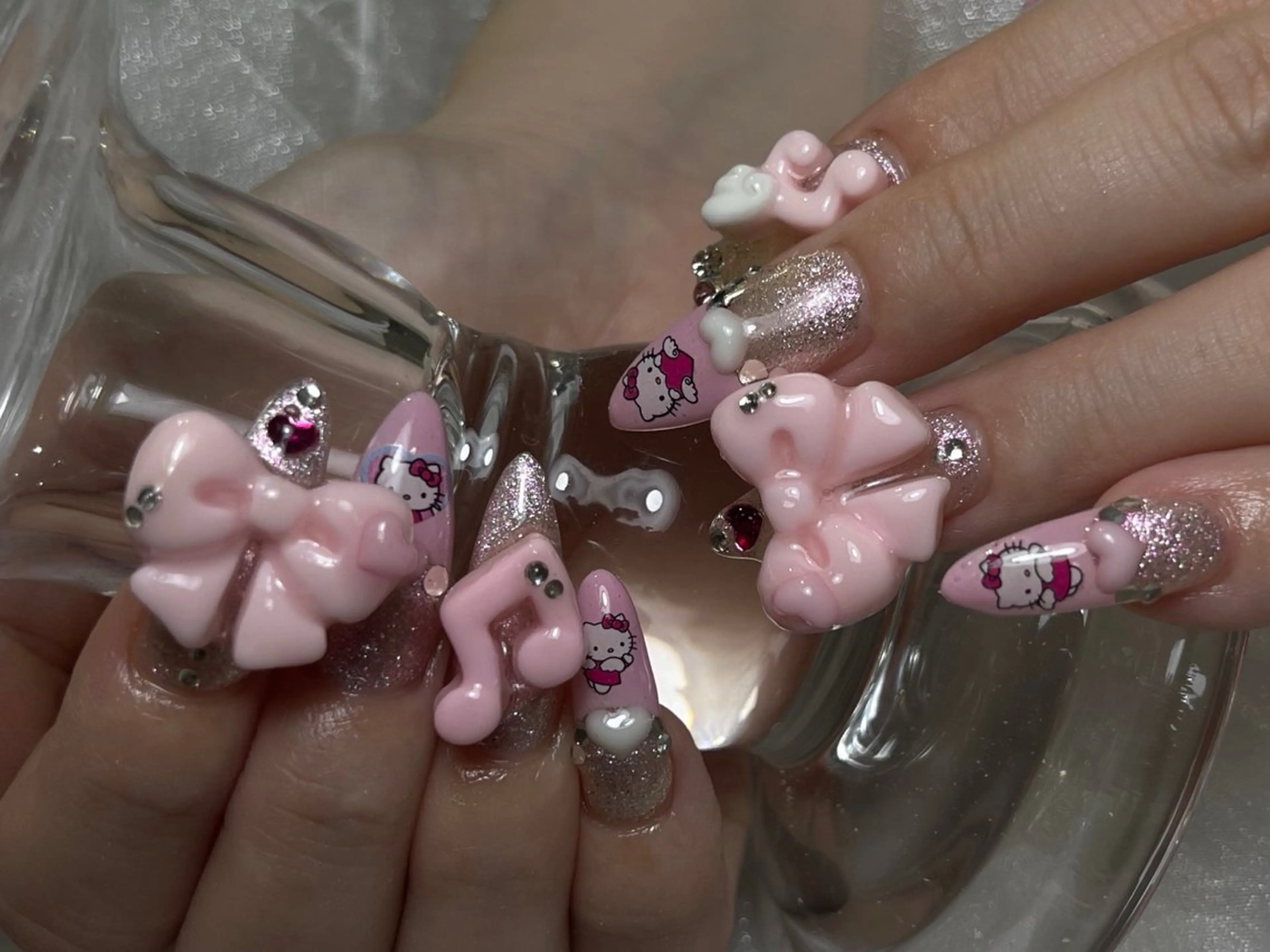 ネイル ハンドネイル ハンドケア nail salon kukuna所属・ワンホン/韓国 nail 大阪アメ村のネイルデザイン