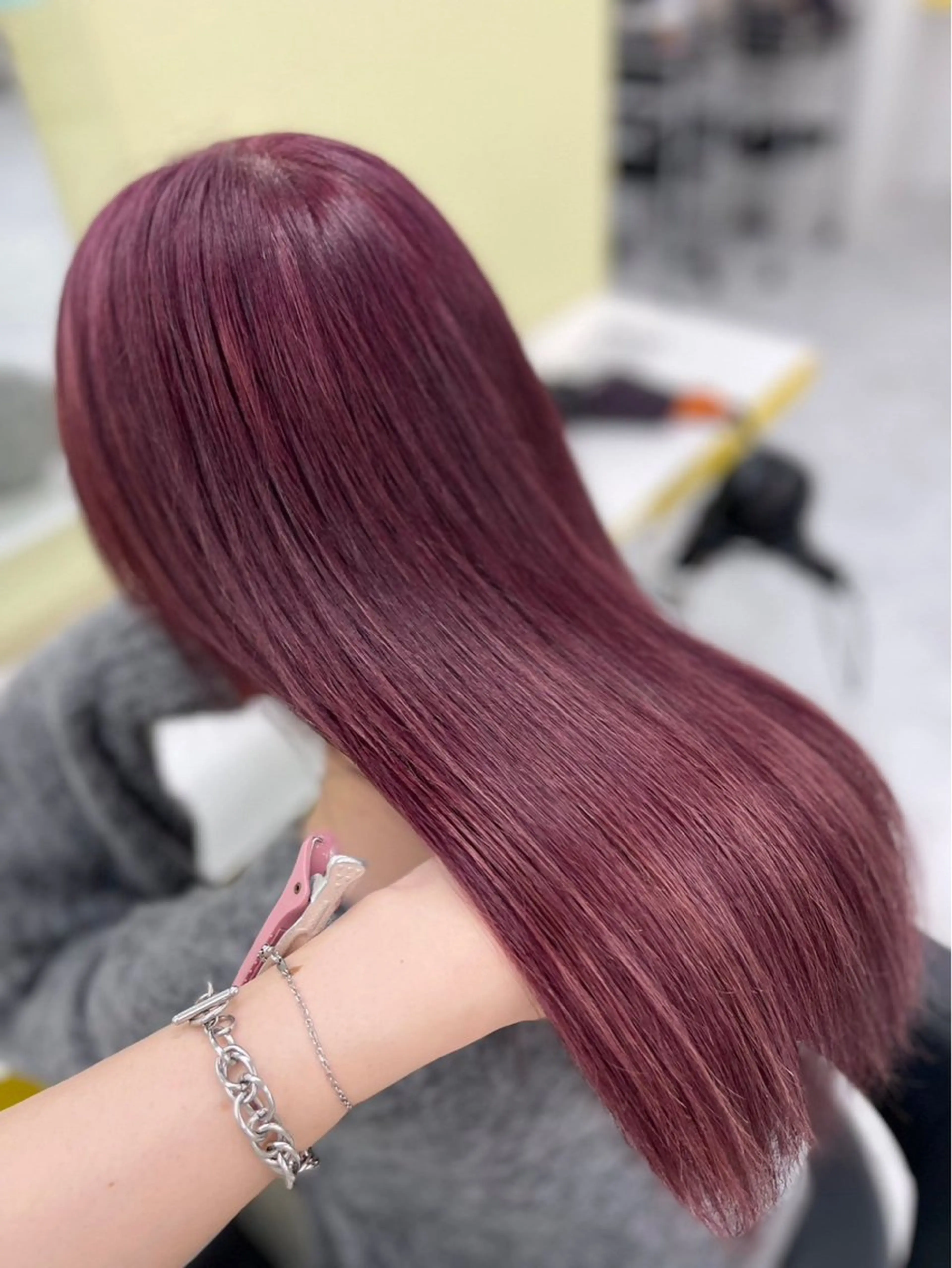 ロング カラー 🎀暖色/ラベンダー /paru🤍のヘアスタイル