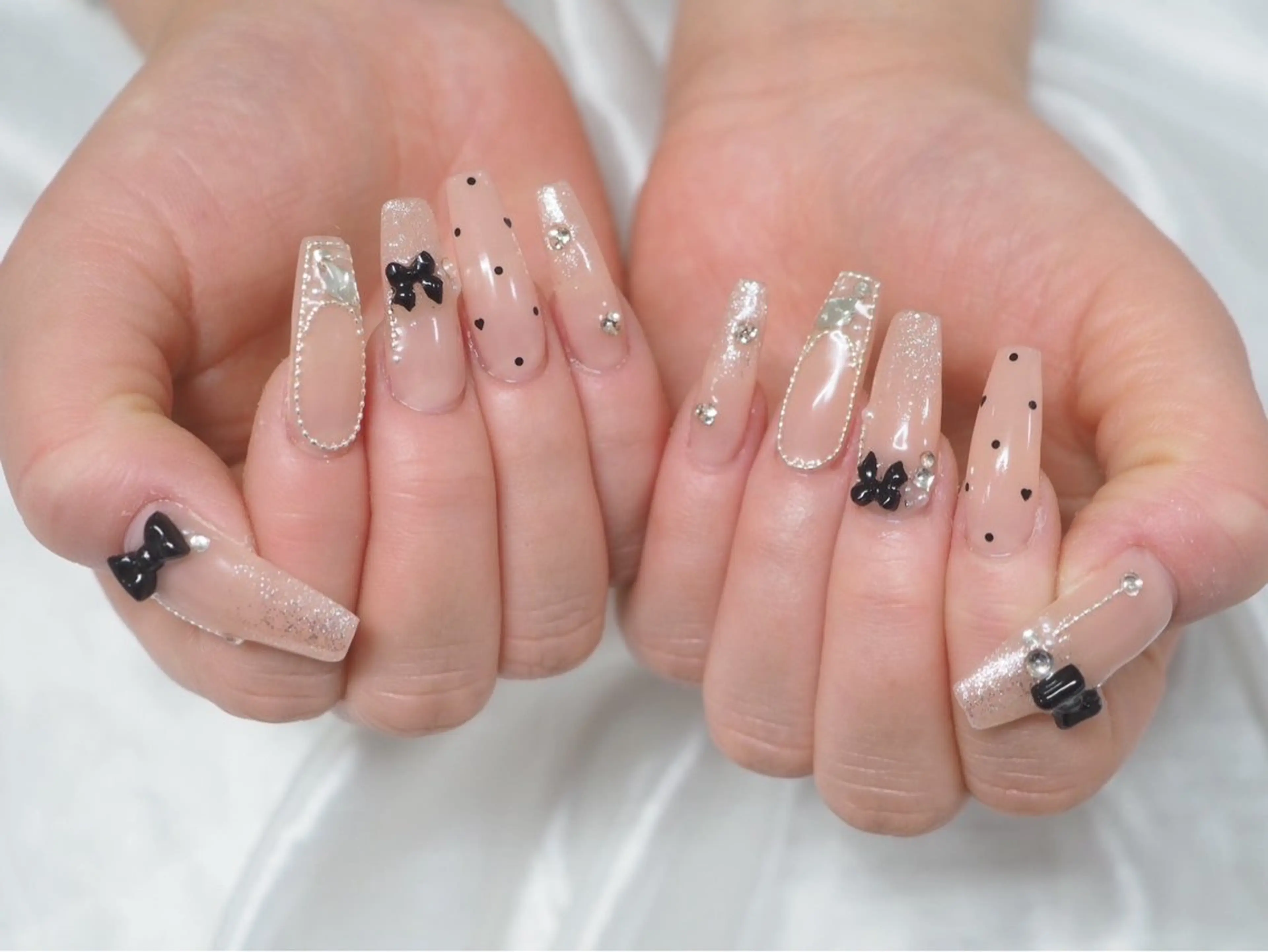 ご新規様限定【オフなし✖️・長さ出し💅🏻】お好きなデザイン💞 ⚠️土日祝+550円の写真