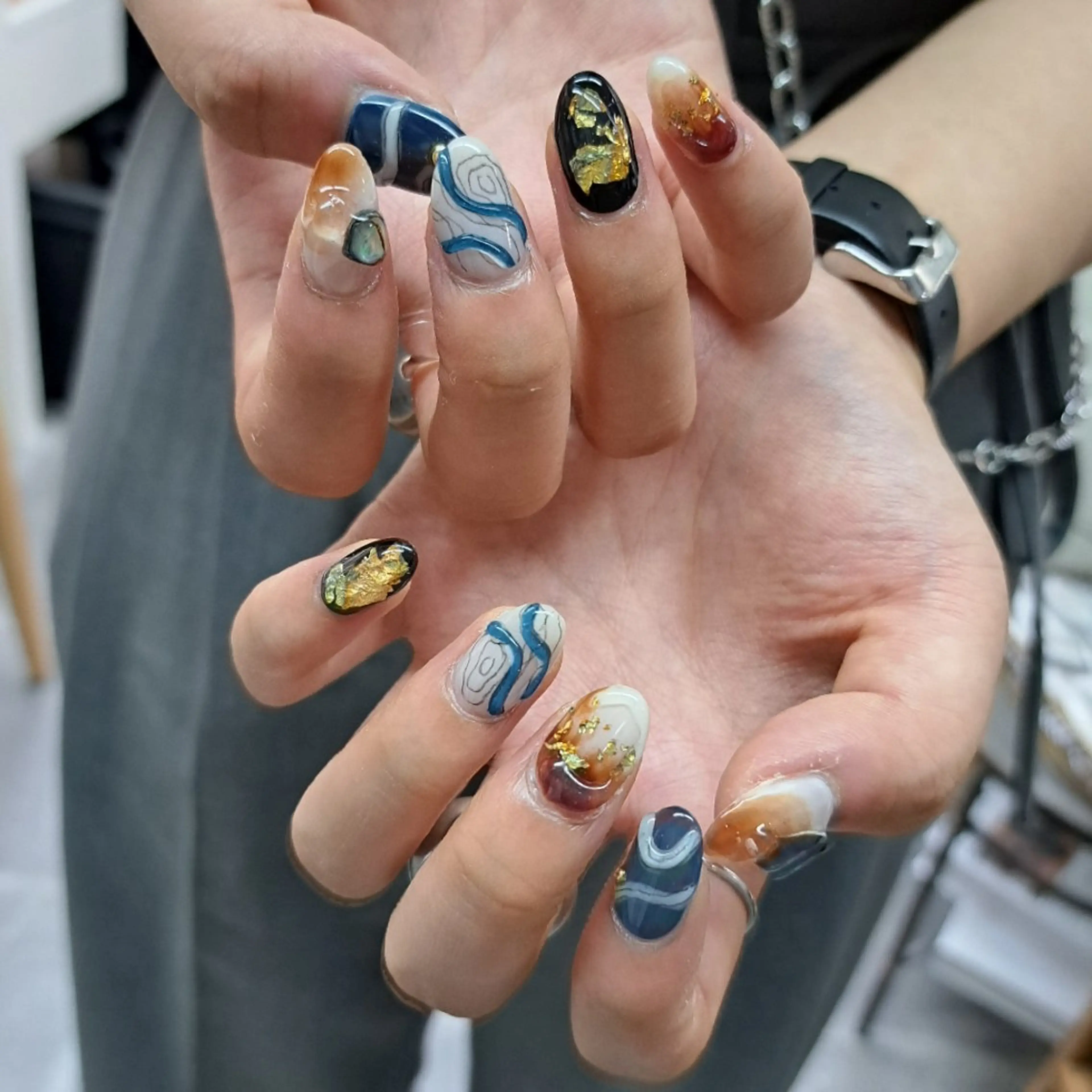 ネイル Nail mood デザイン持ち込みokのネイルデザイン