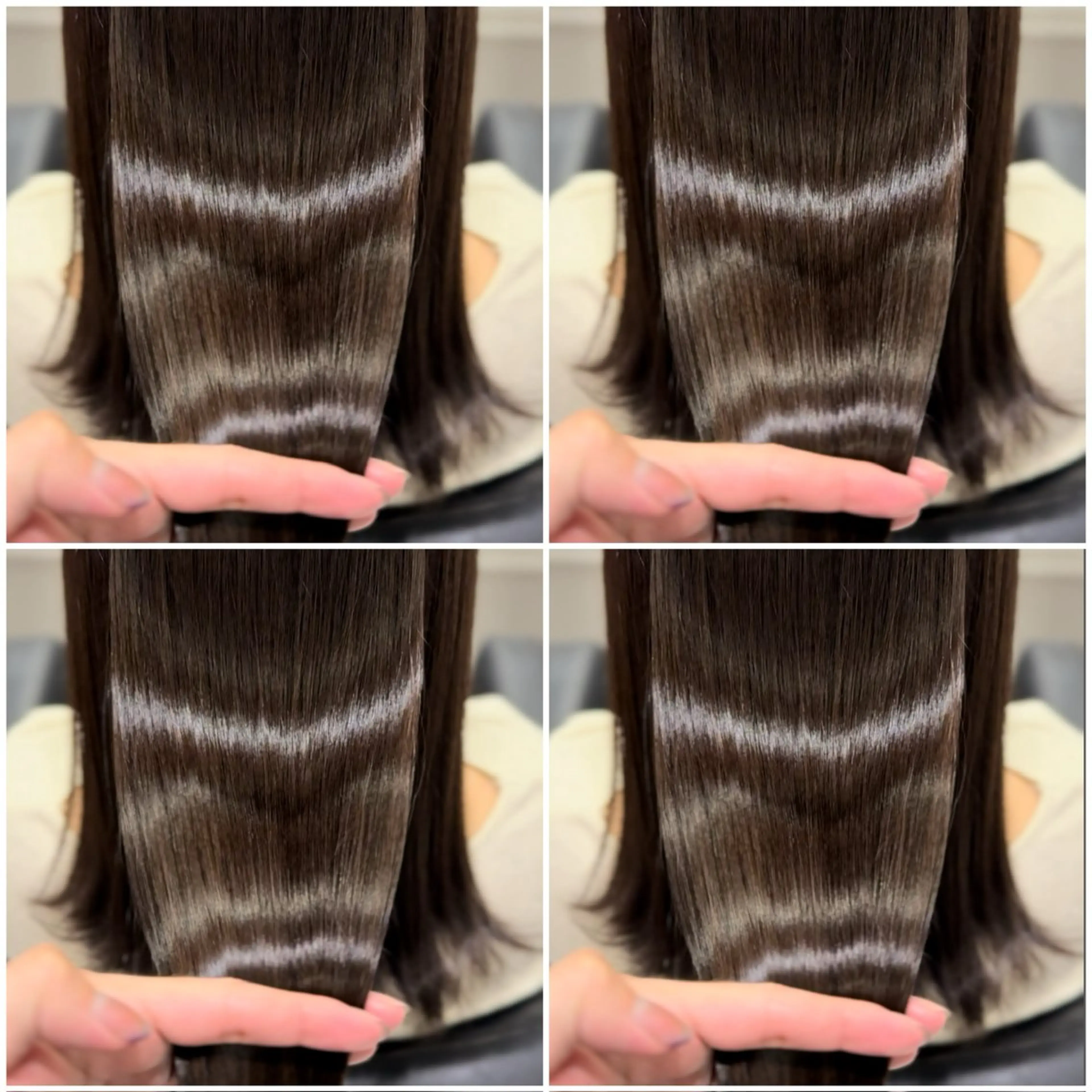 ロング カラー 髪質改善 艶髪矯正 エクステ かいり✂️のヘアスタイル