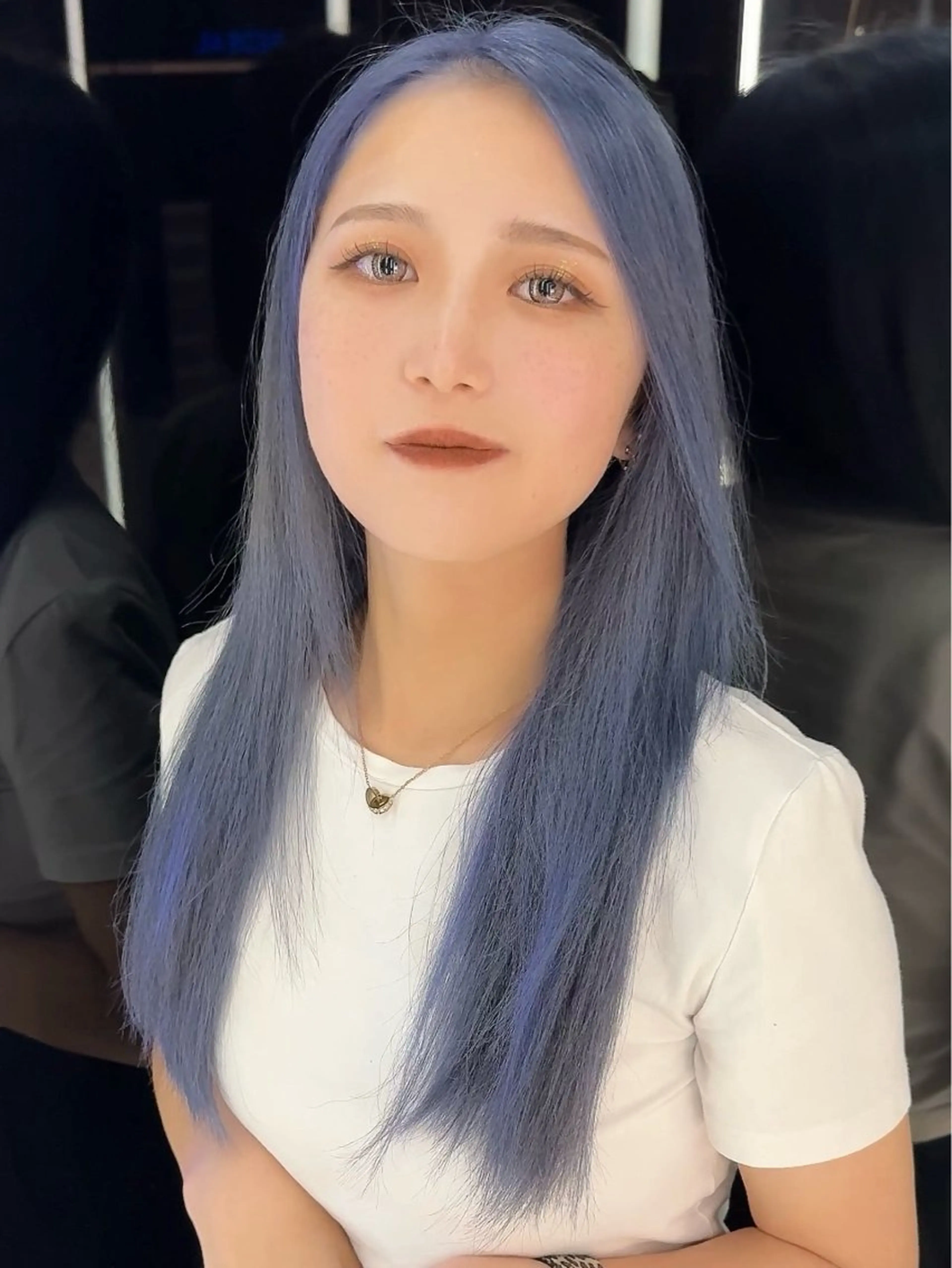 ロング カラー りょうへい/ 全頭ブリーチ/渋谷のヘアスタイル