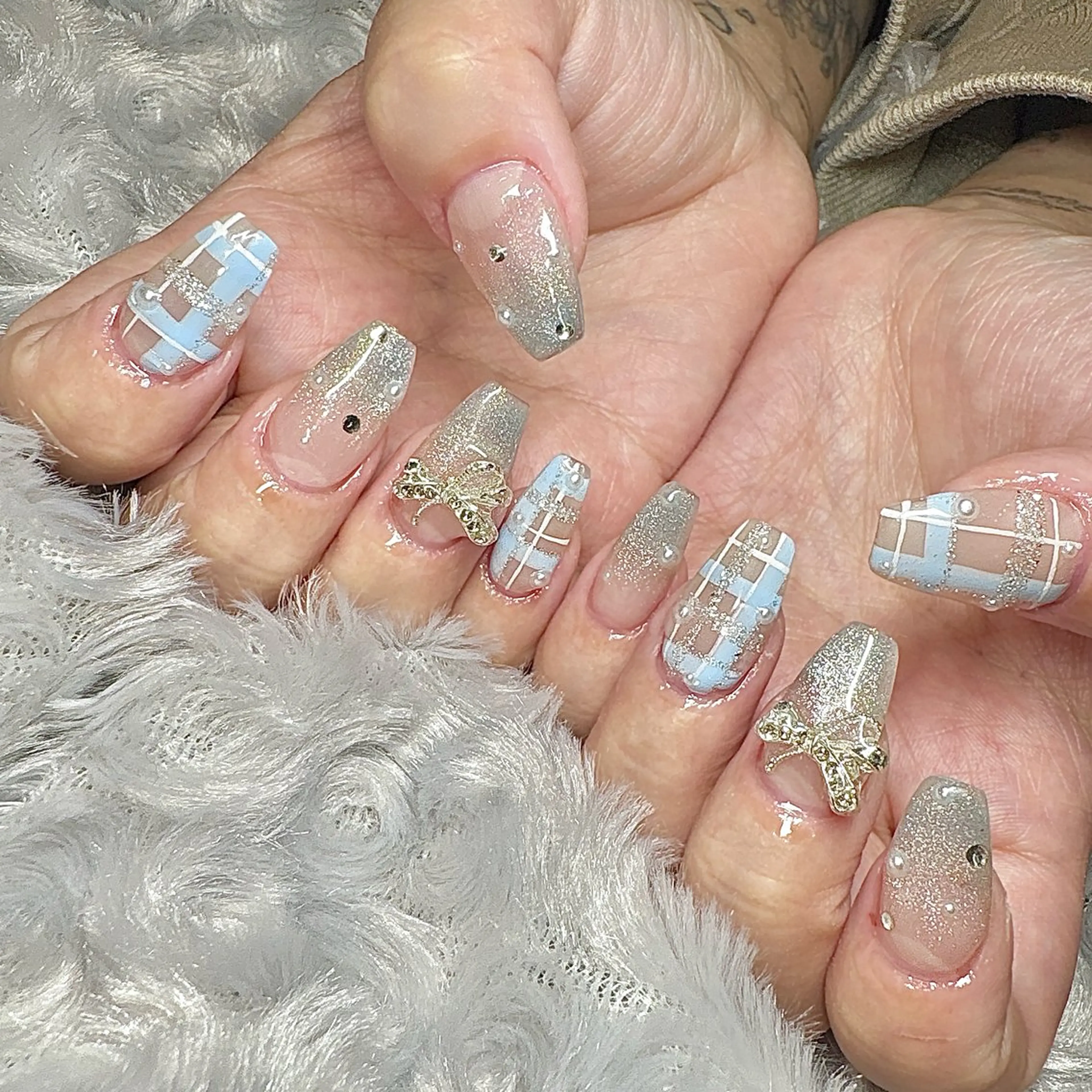 ネイル ジェルネイル ハードジェル スカルプネイル しば まなみのネイルデザイン