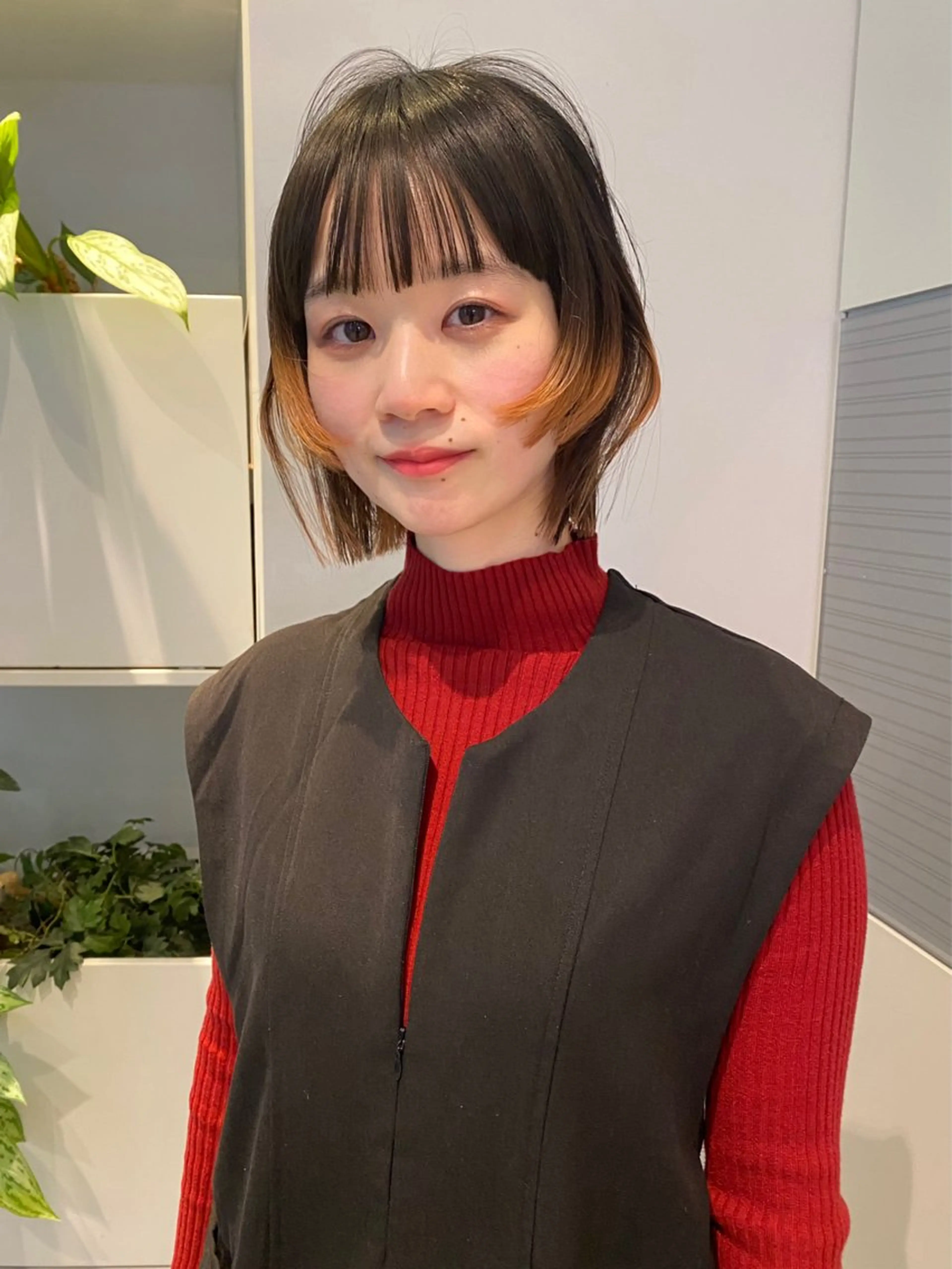 ショート カラー カット ヘアカラー トリートメント mai / linoah˚✧のヘアスタイル