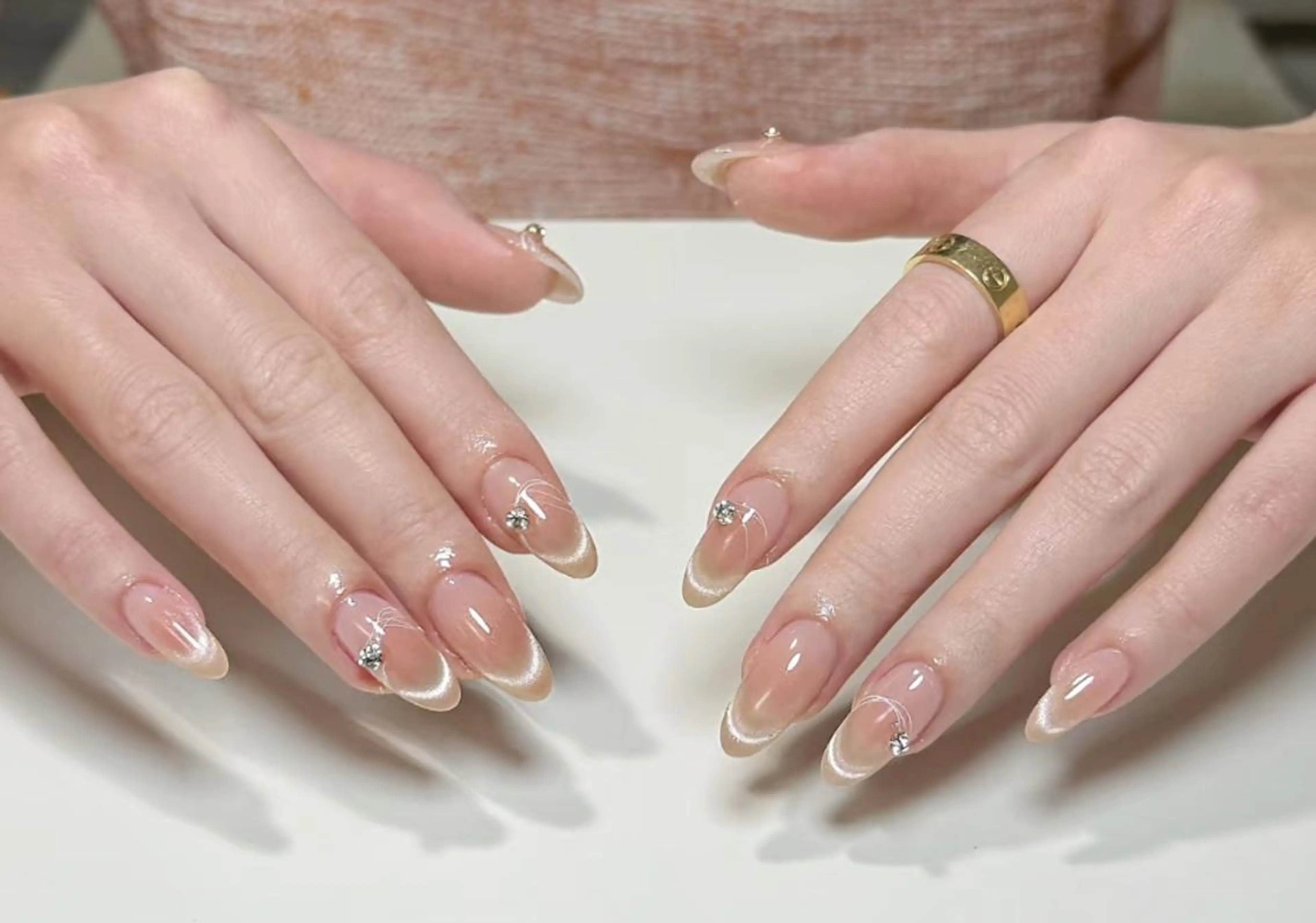 ネイル ハンドネイル By moonネイル 🌷ワンホン/韓国風のネイルデザイン