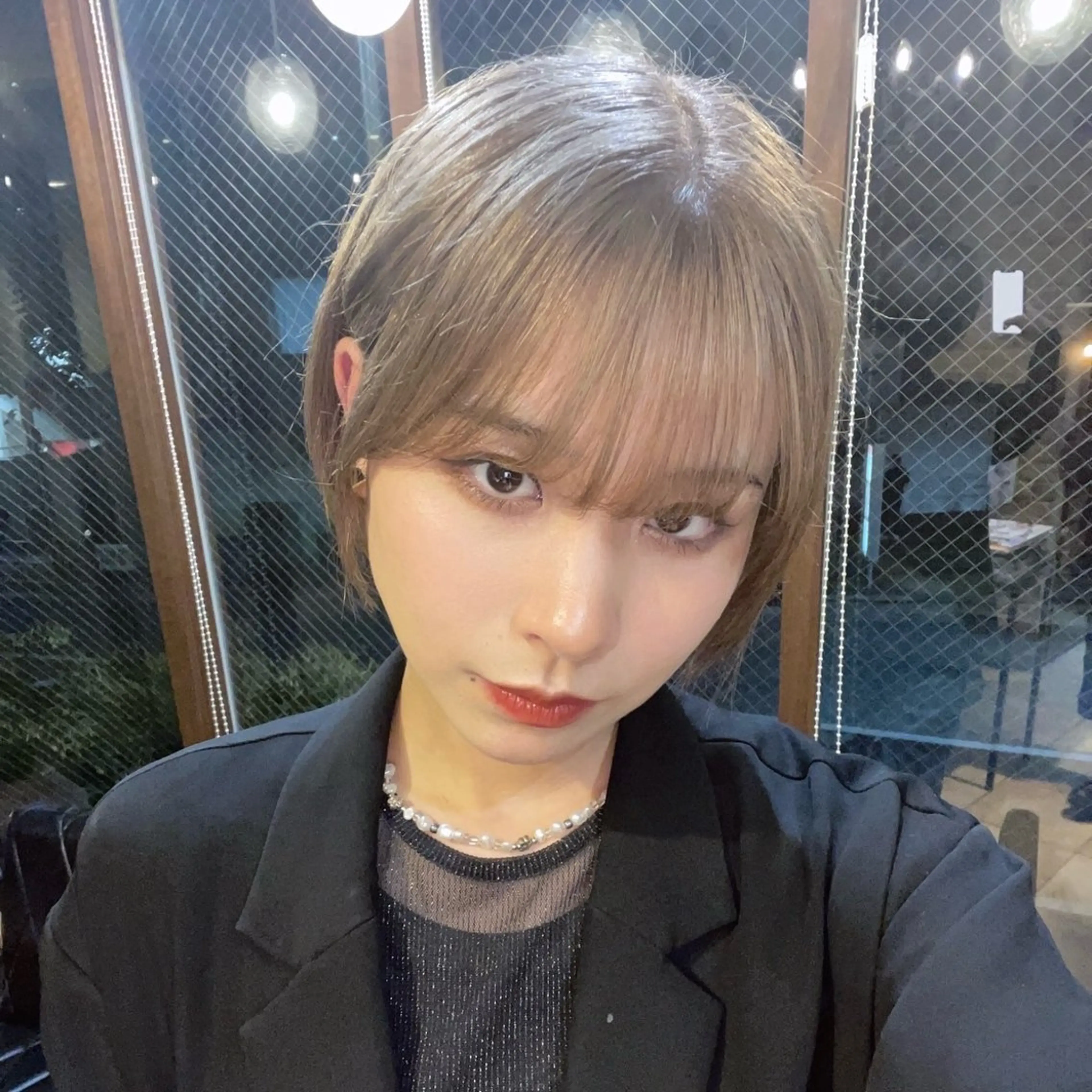 ショート ヘアカラー 似合わせカラー🪩 SAYA 👗のヘアスタイル