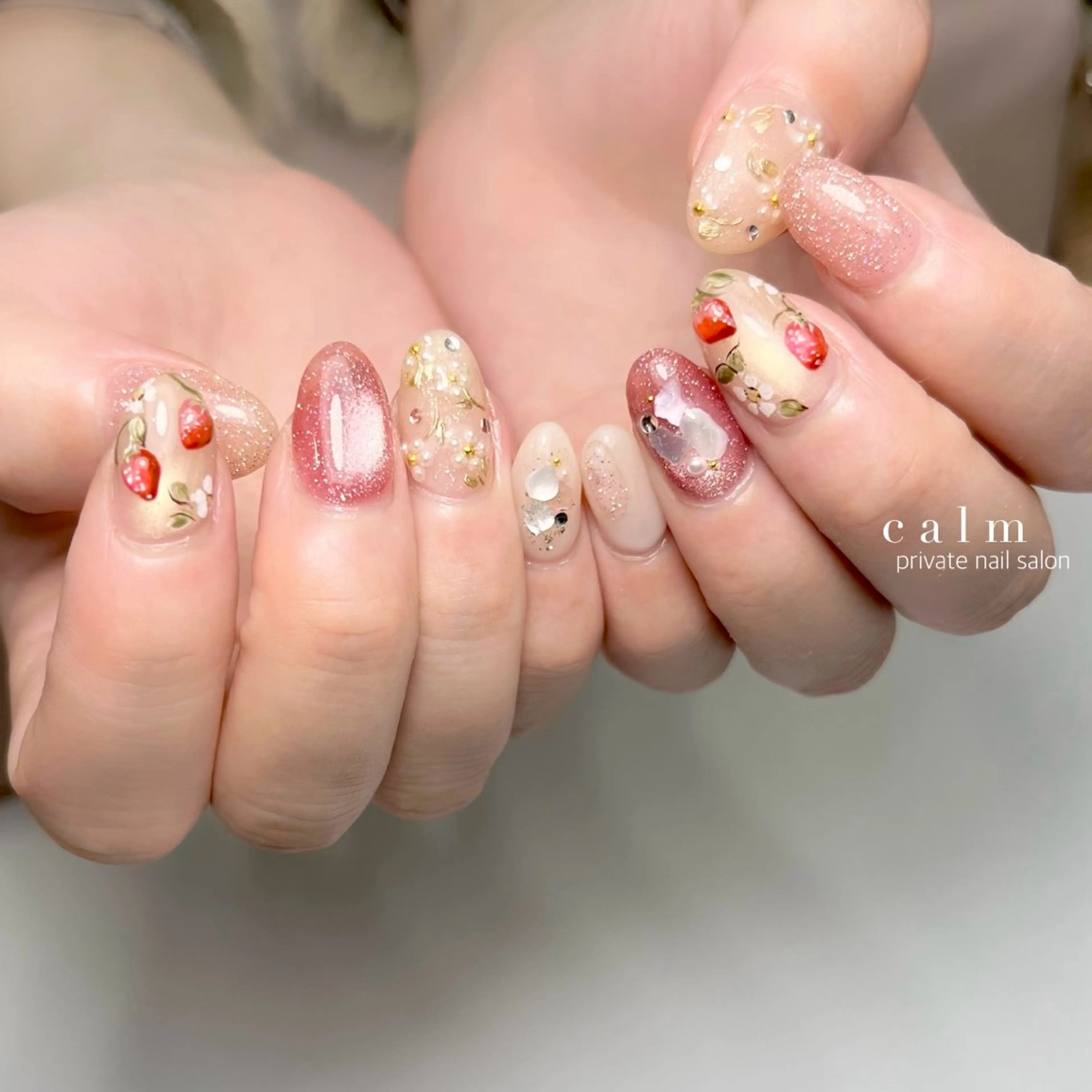 ネイル ハンドネイル calm 〔ｶｰﾑ〕のネイルデザイン