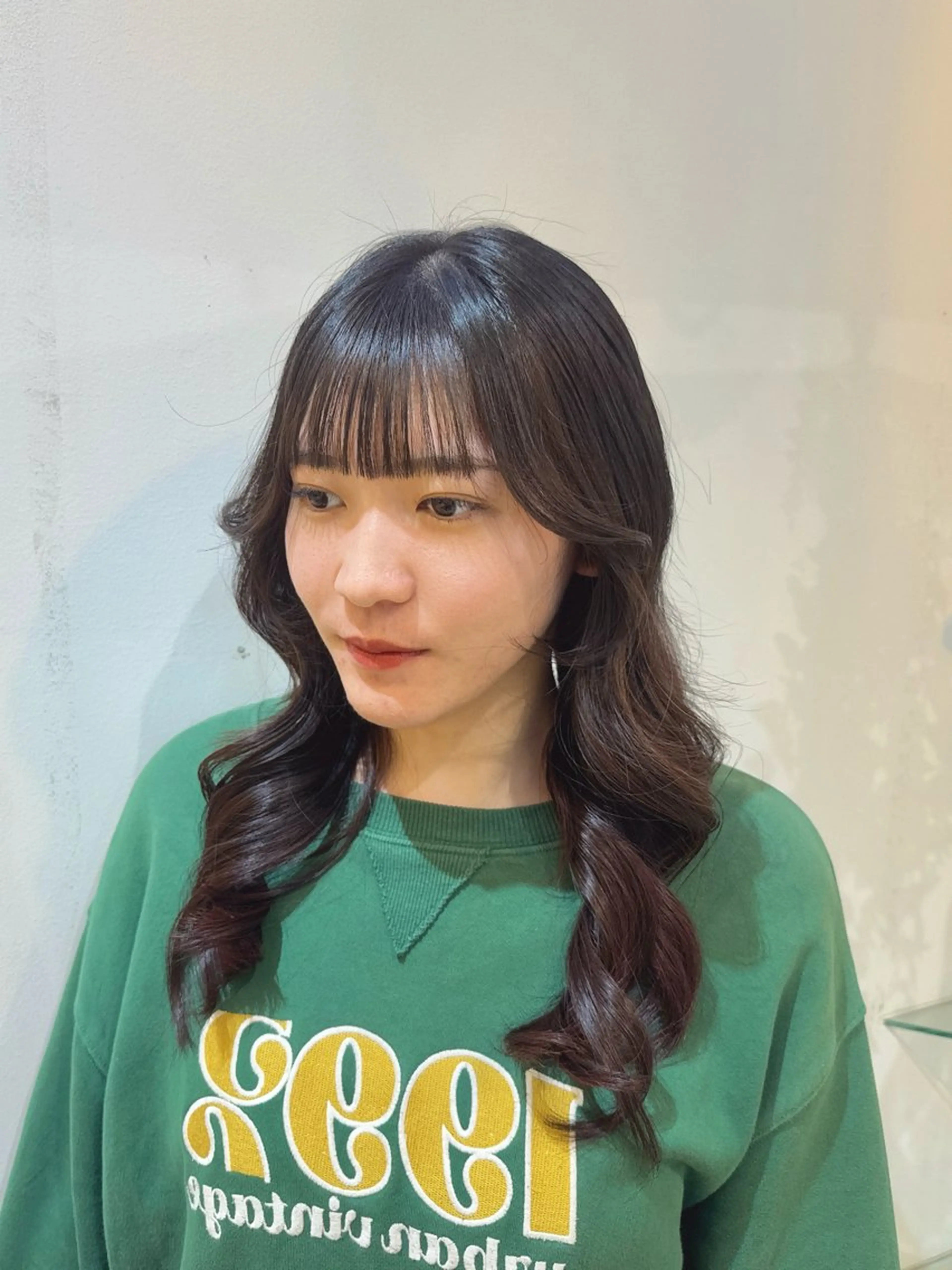 ロング 顔周りカット 小顔カット カット ♡艶髪/顔周り♡ Konomiのヘアスタイル