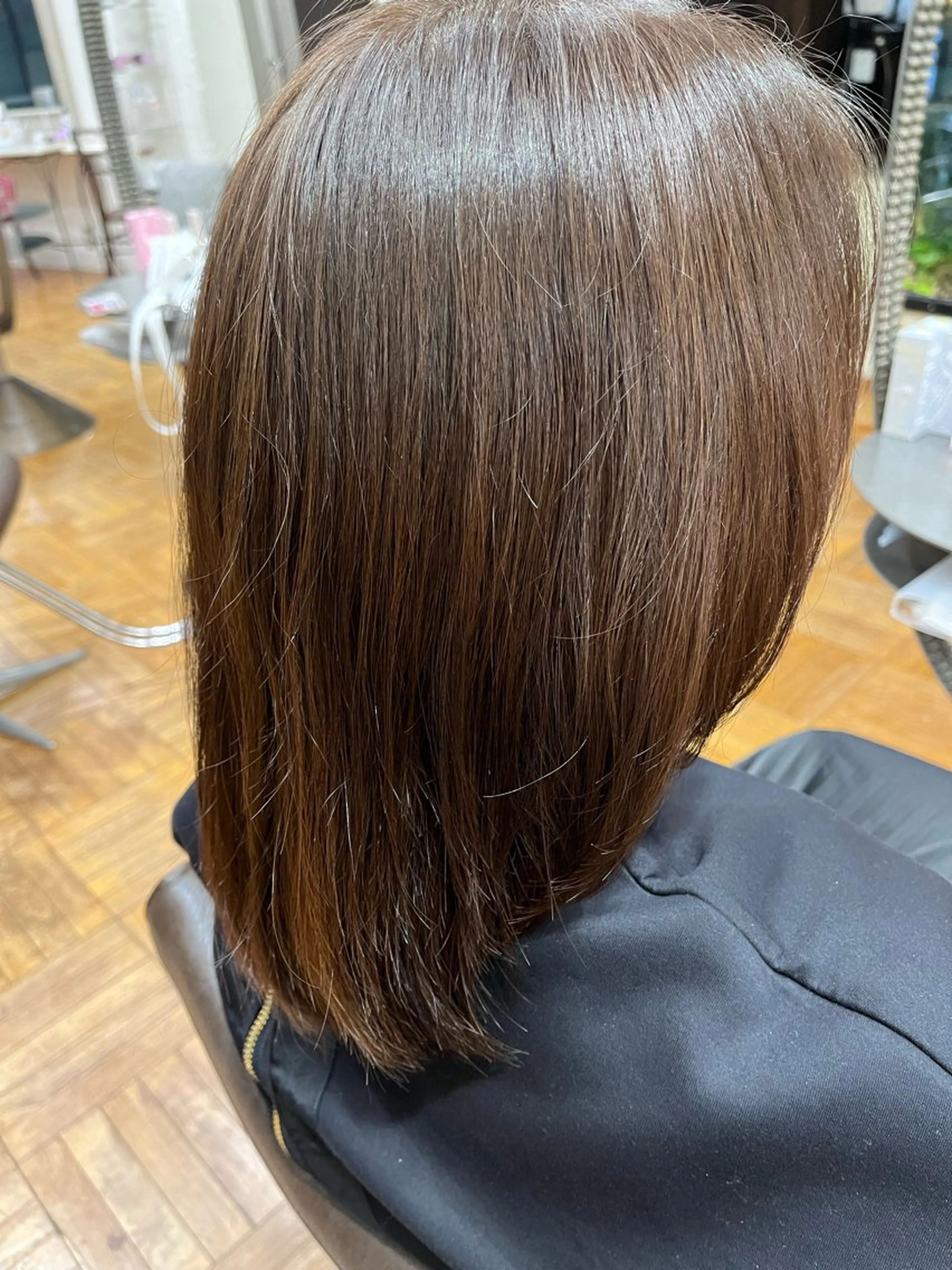 リタッチカラー+高保湿トリートメントの写真