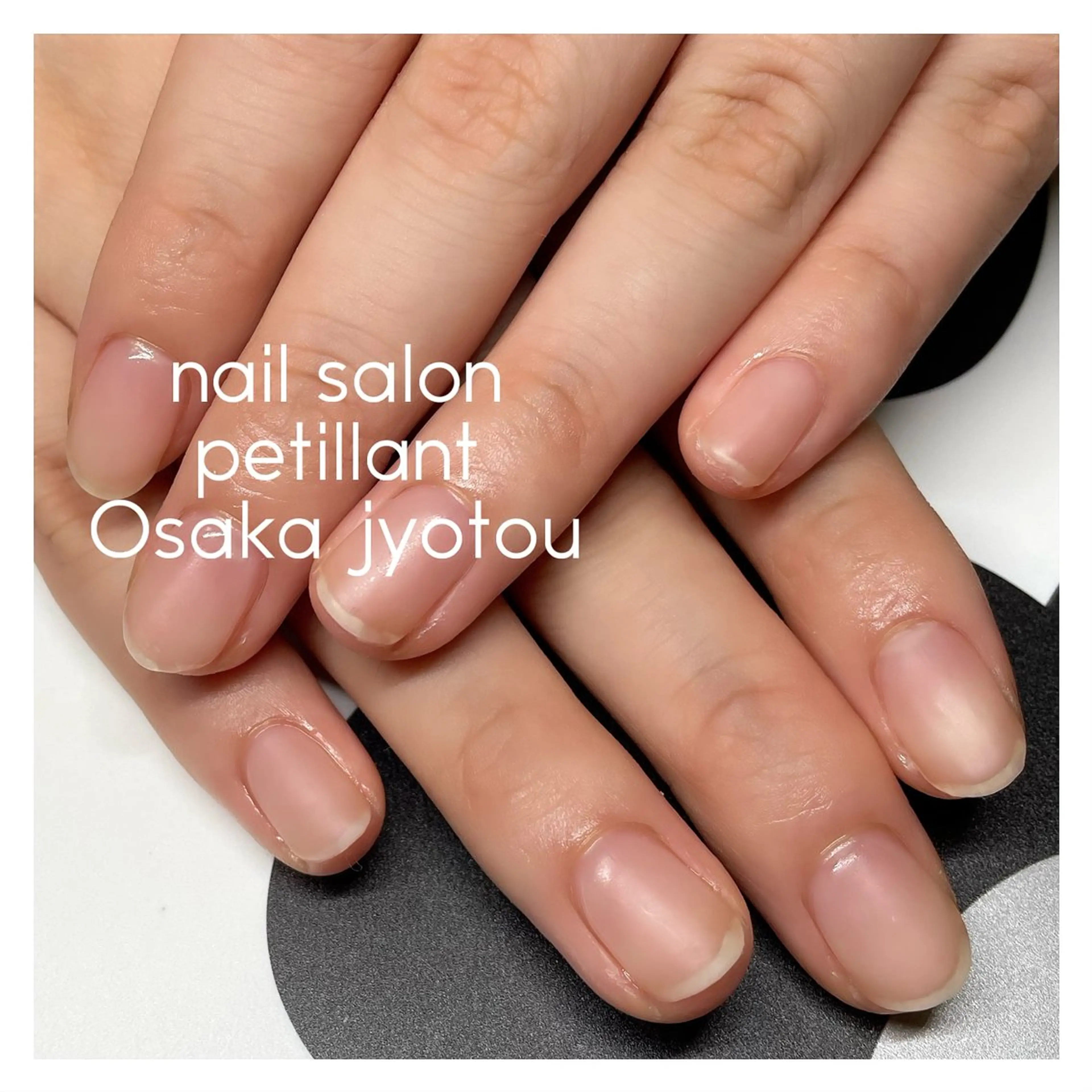 ネイル クリアネイル ジェルネイル マットネイル nail salon petillantのネイルデザイン