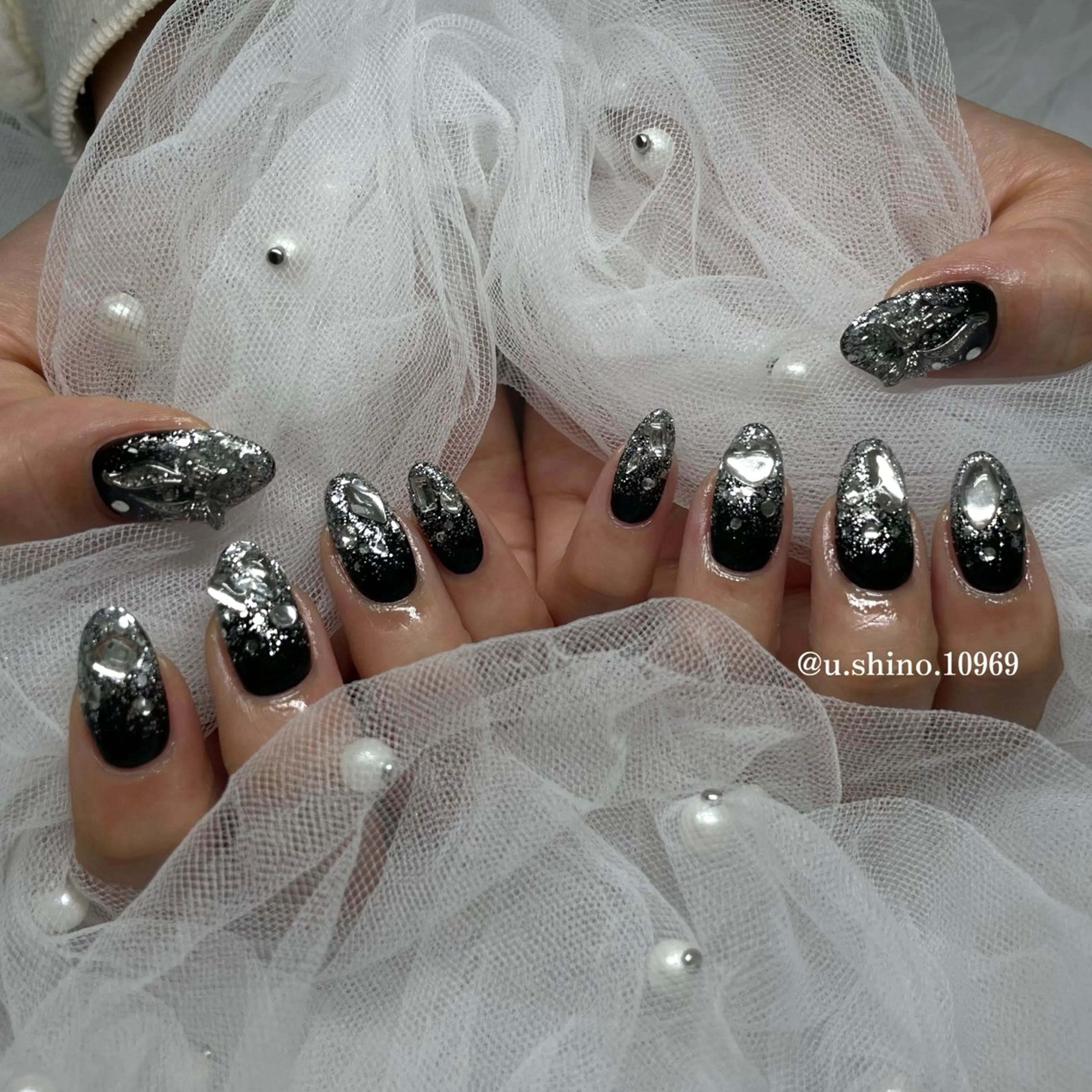 ネイル ハンドネイル MoonLight SHINOのネイルデザイン