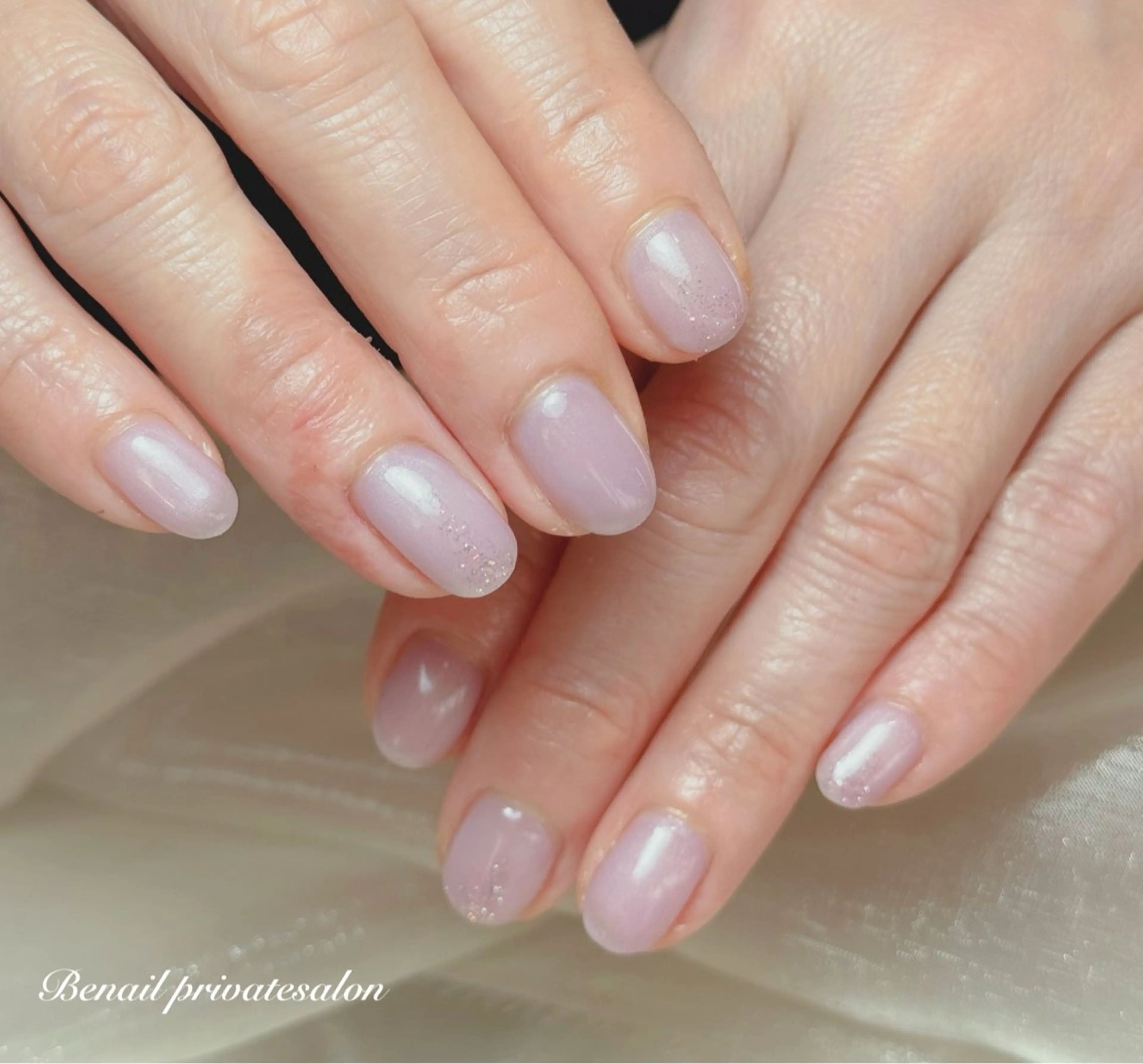 ネイル アートネイル ラメ(グリッター) マグネットネイル 和歌山ネイルサロン 美nailのネイルデザイン