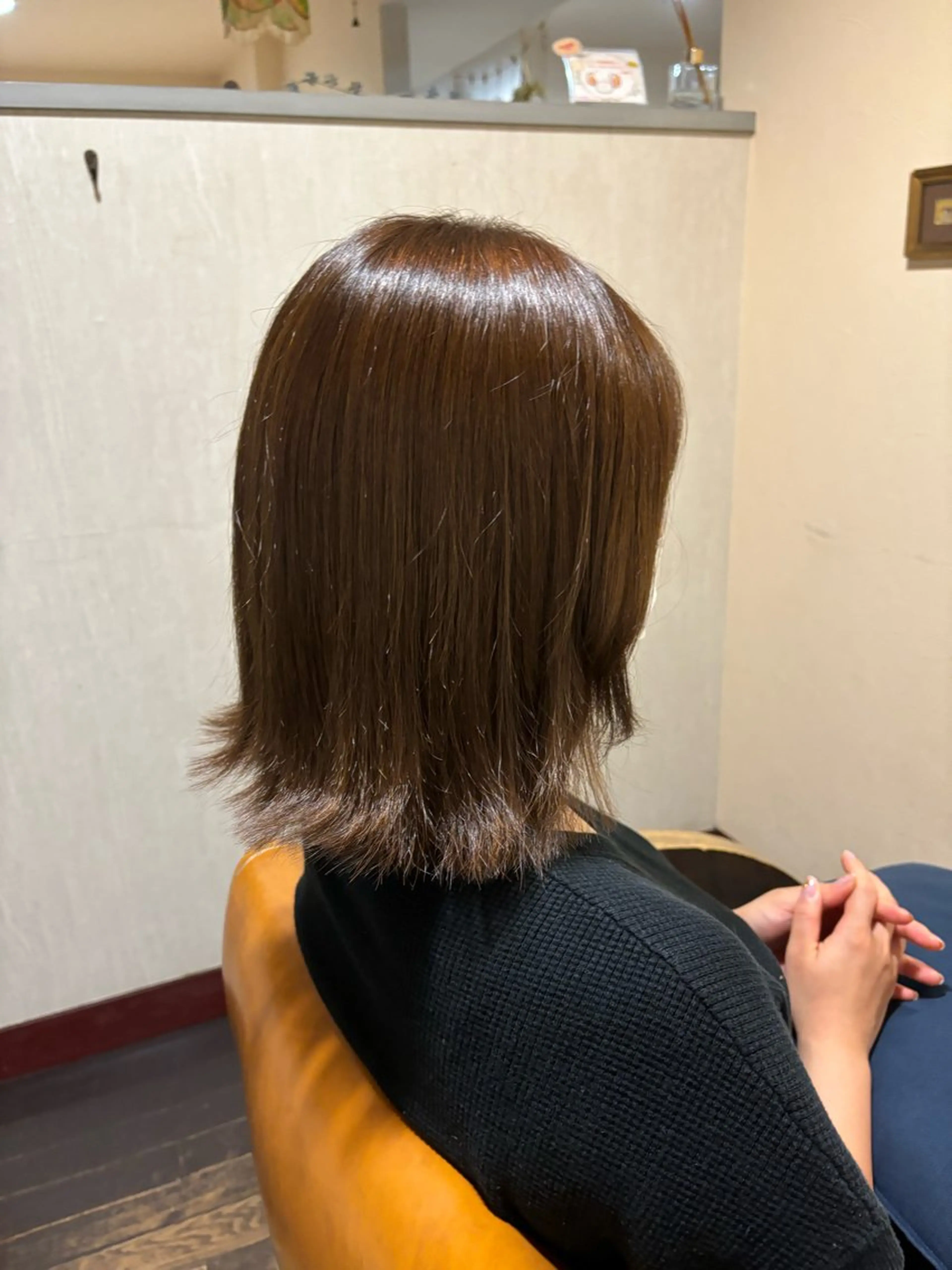 カラー アカリ😸🫶 カラーリスト🧡のヘアスタイル