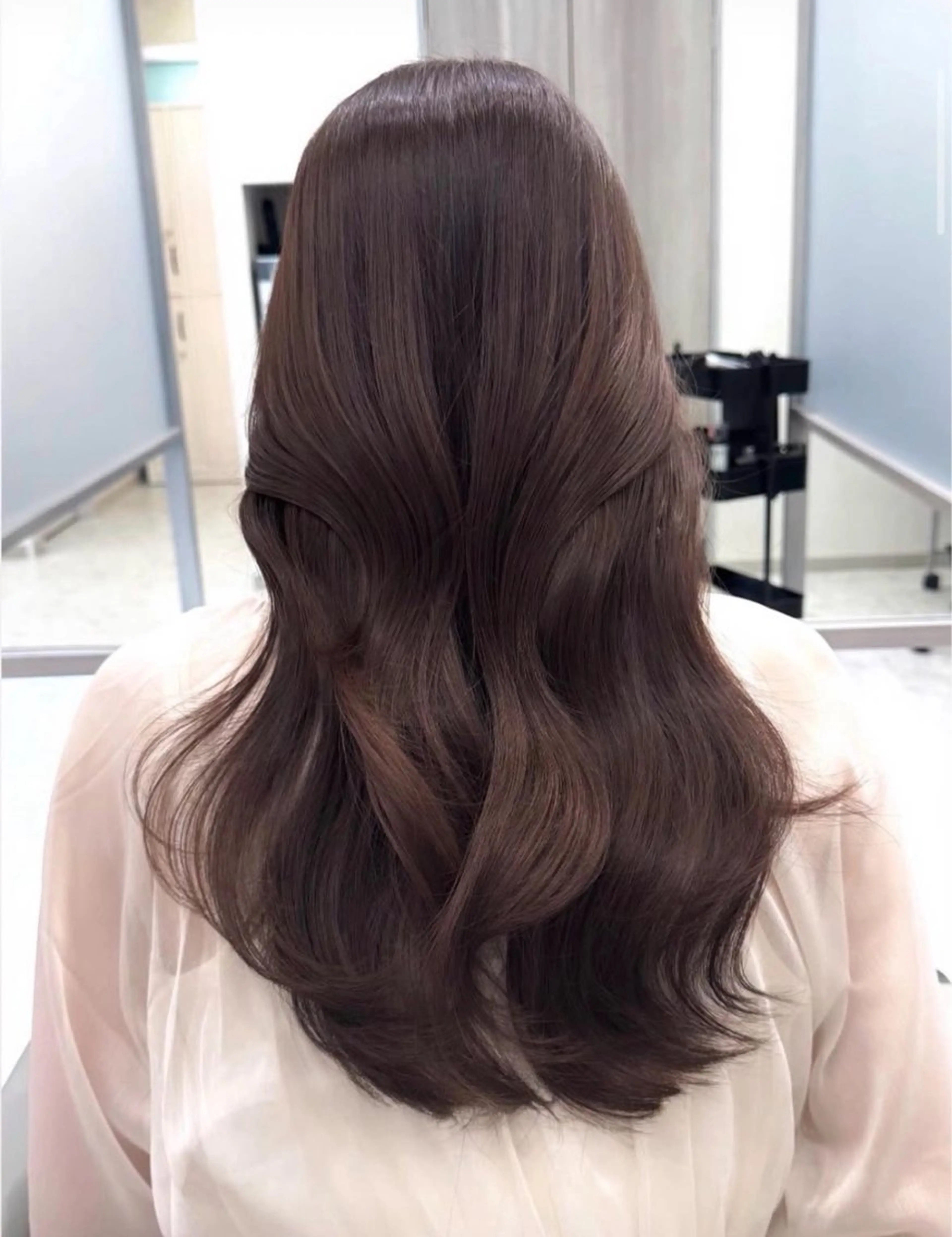 セミロング カラー 髪質改善/札幌/大通 店長 ヨシカワアツシのヘアスタイル