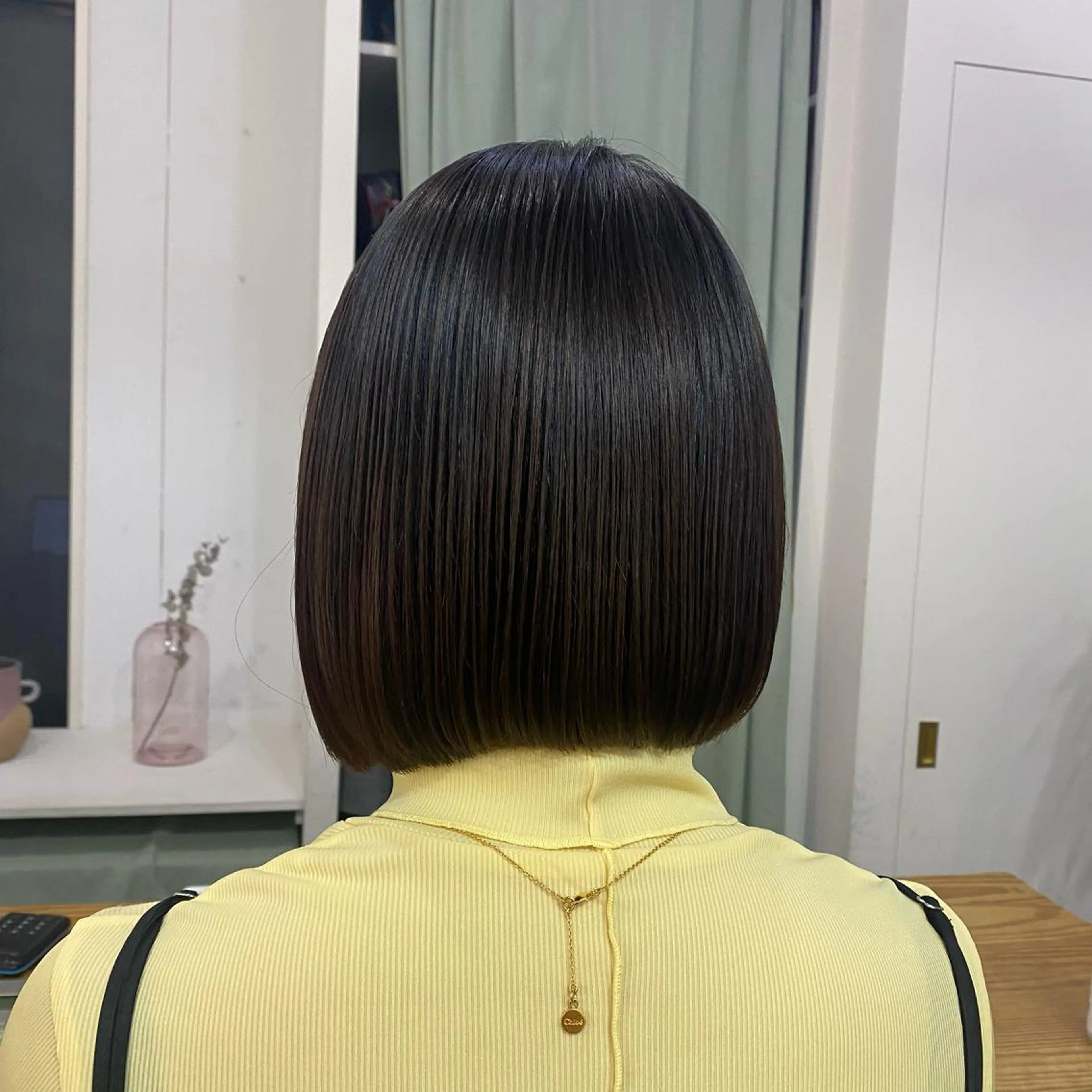 ショート カラー パーマ 🪭risa 暖色/レイヤー🪭のヘアスタイル