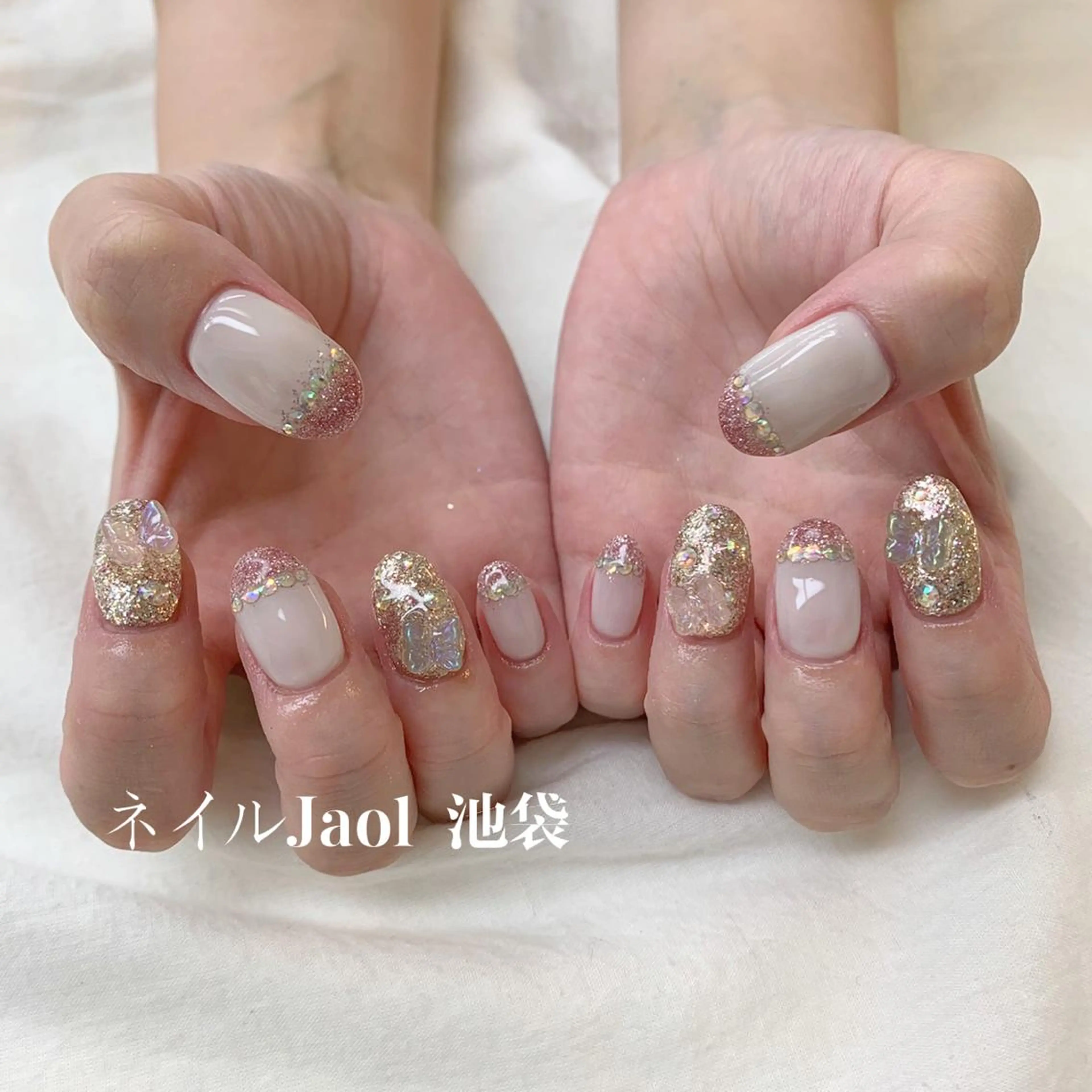 ミディアム ネイルJaol 池袋のネイルデザイン