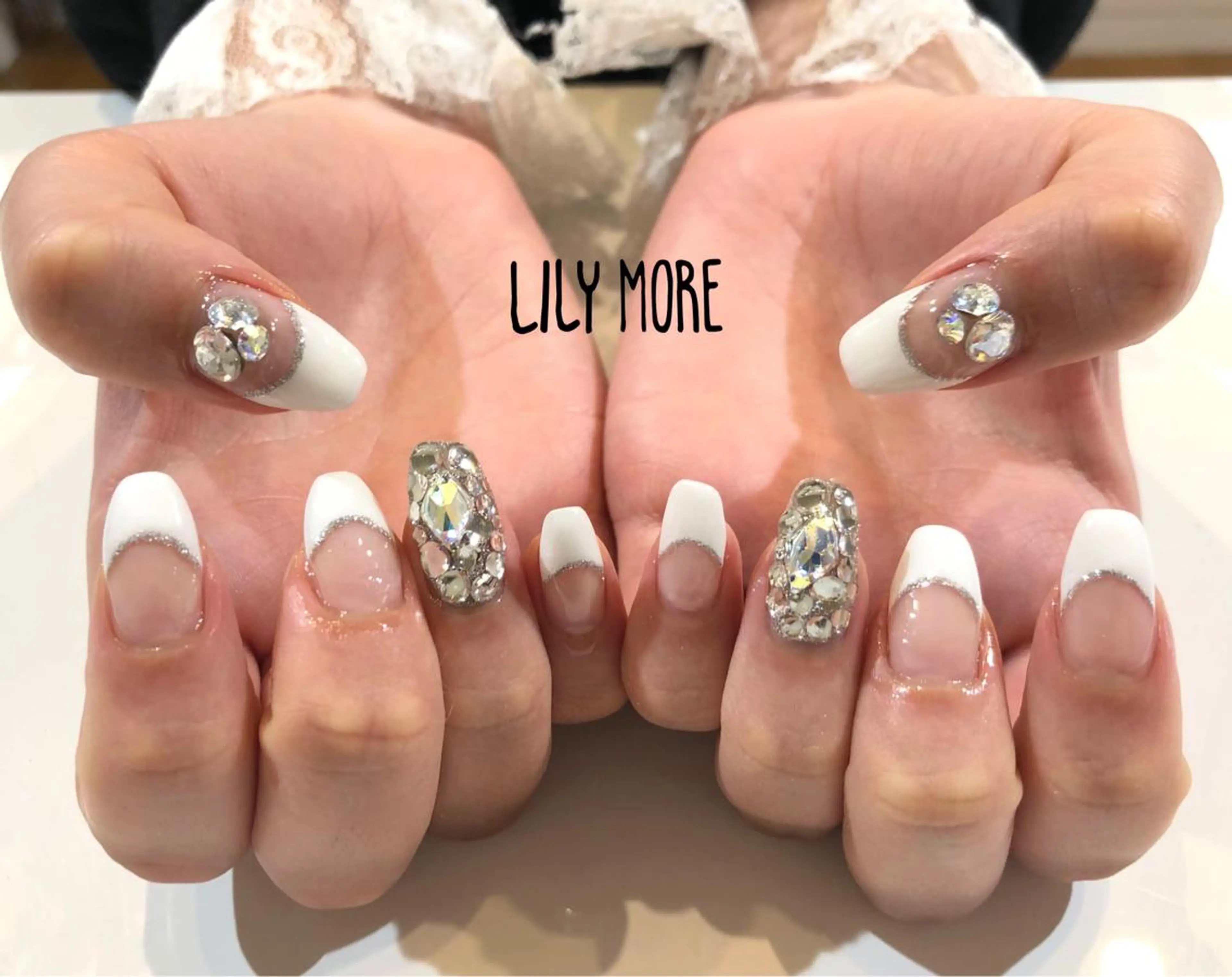 ネイル フレンチネイル Lily closetのネイルデザイン