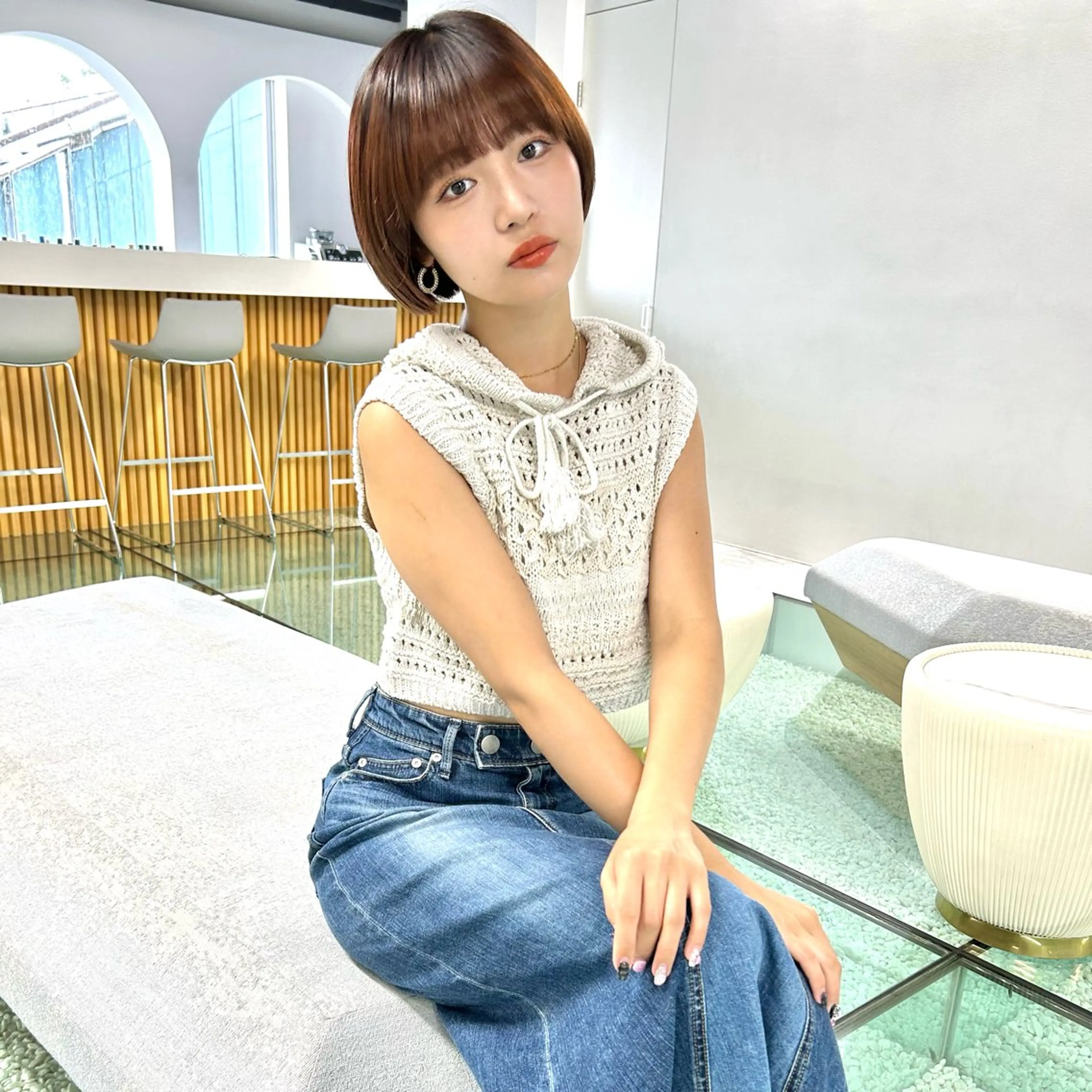 ショート カラー 一ノ瀬 暁のヘアスタイル