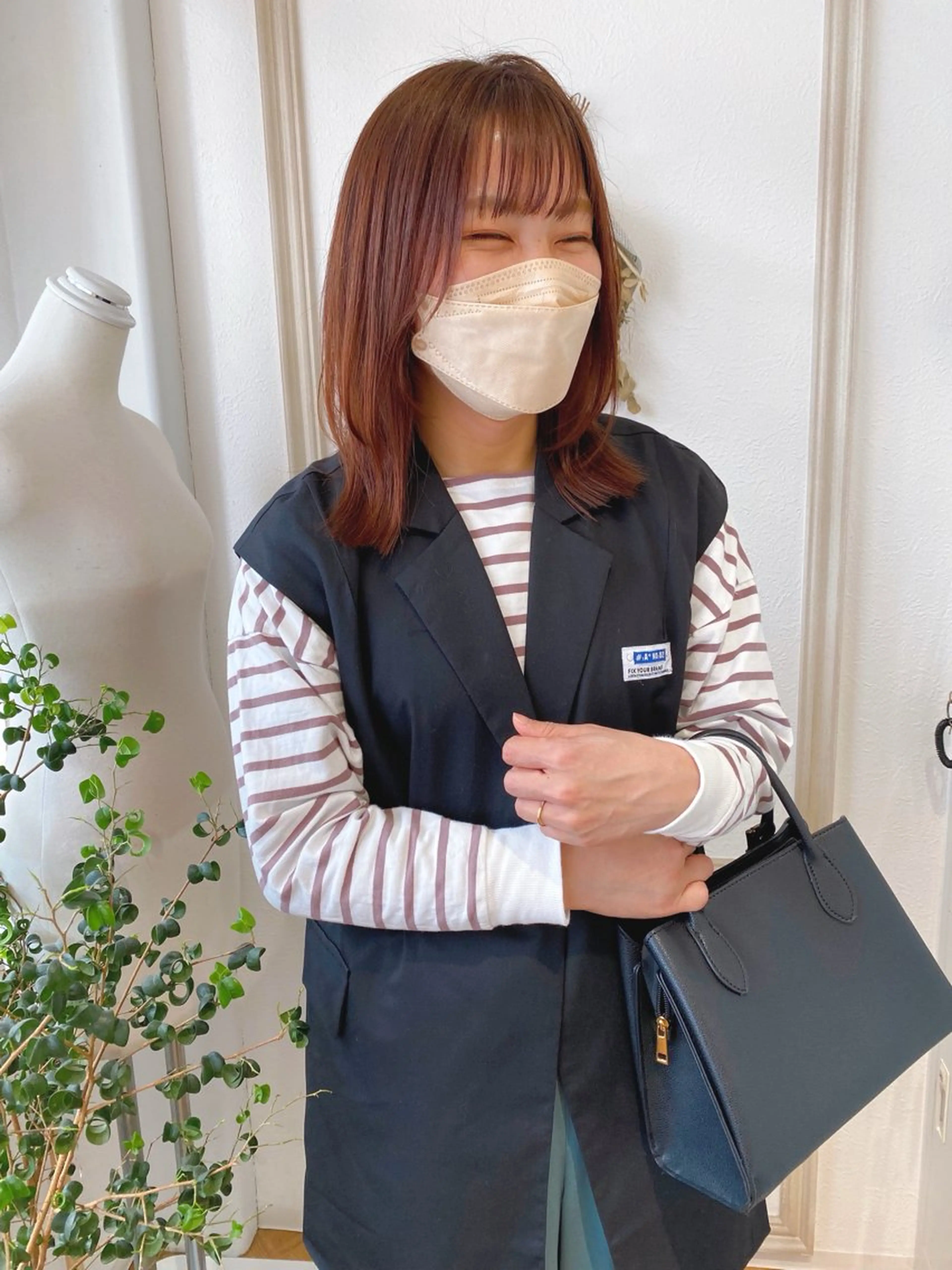 ミディアム merc. 福田茜のヘアスタイル