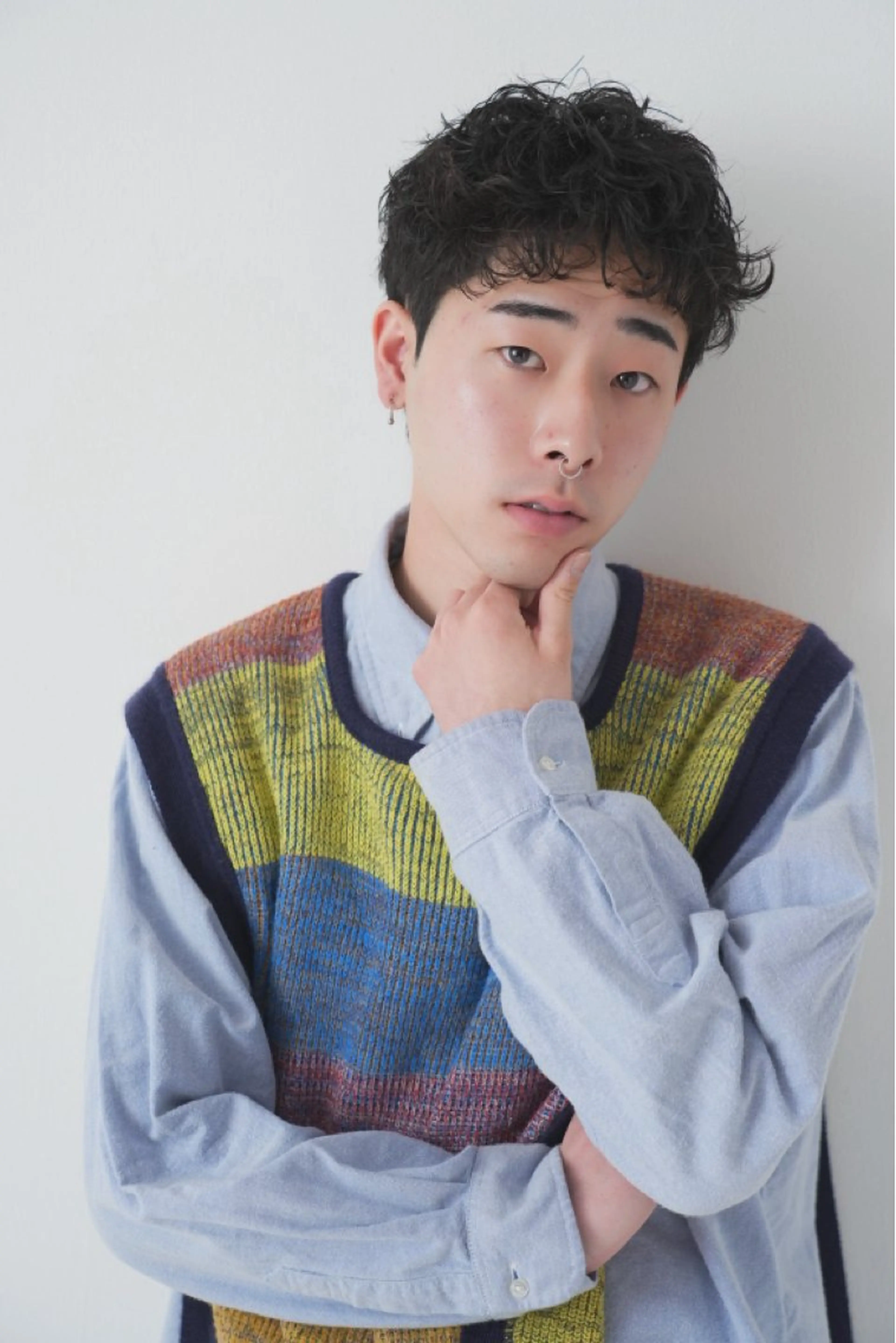 パーマ メンズ 心斎橋メンズサロン リベルテグリットのヘアスタイル