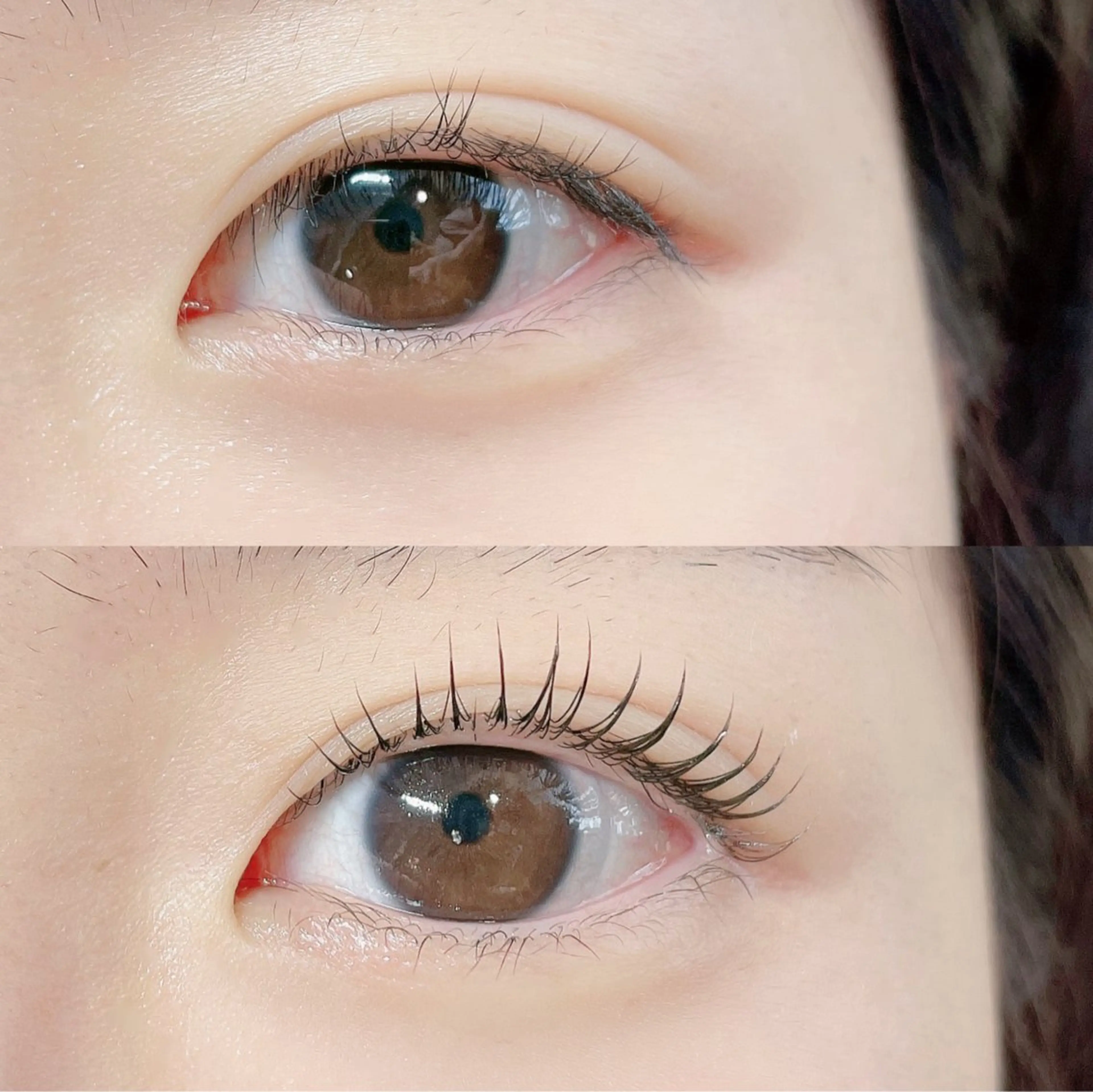 マツエク・マツパ 韓国風マツエク パリジェンヌラッシュリフト まつげパーマ 下まつげエクステ 一重×まつ毛パーマ マツパ 🎀Lino 中目黒 TAKAMI🐈のマツエク・マツパデザイン