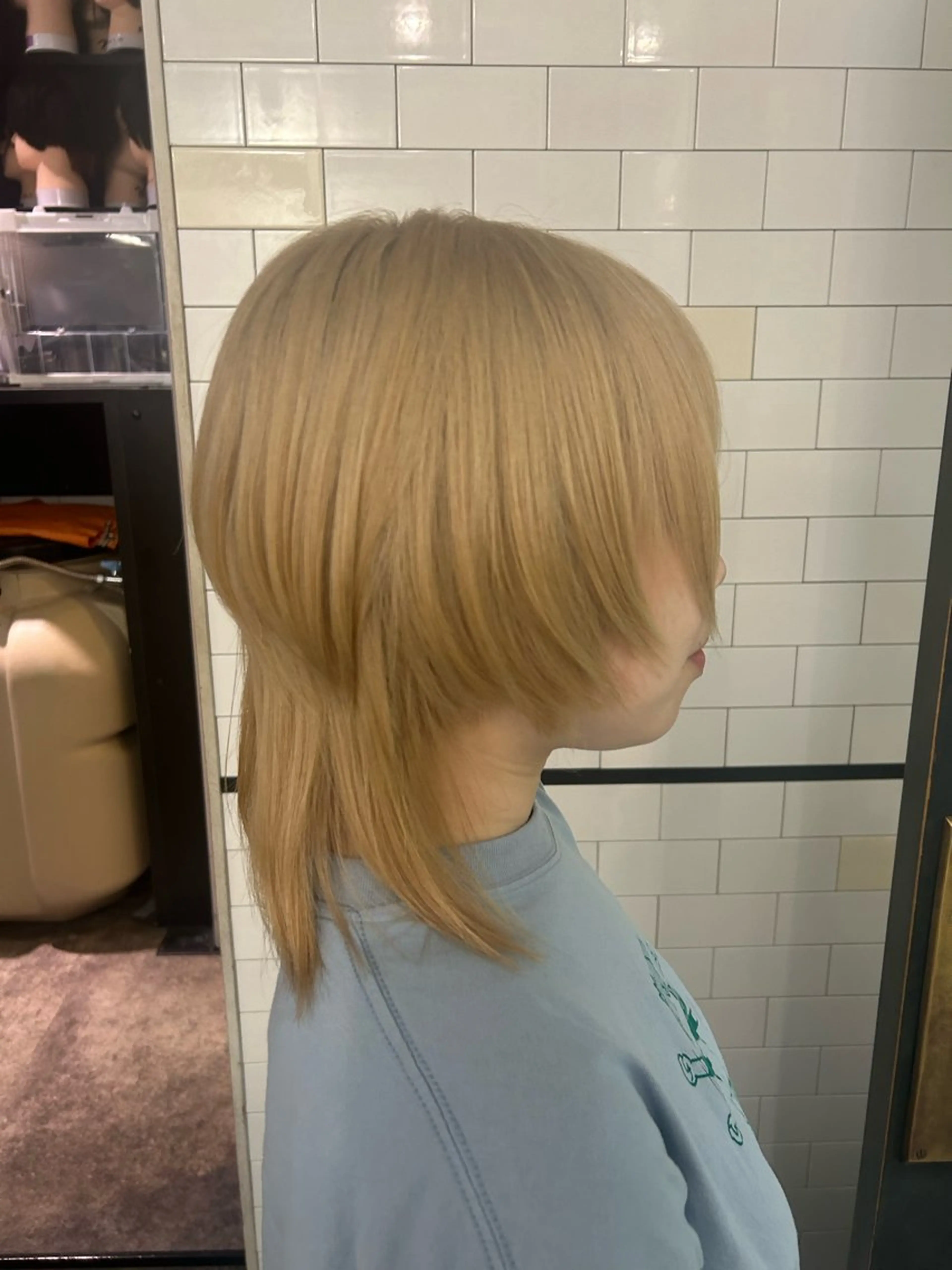 ミディアム レイヤーカット ウルフカット ITbyALBUM藤沢店所属・IT by ALBUM立川のヘアスタイル