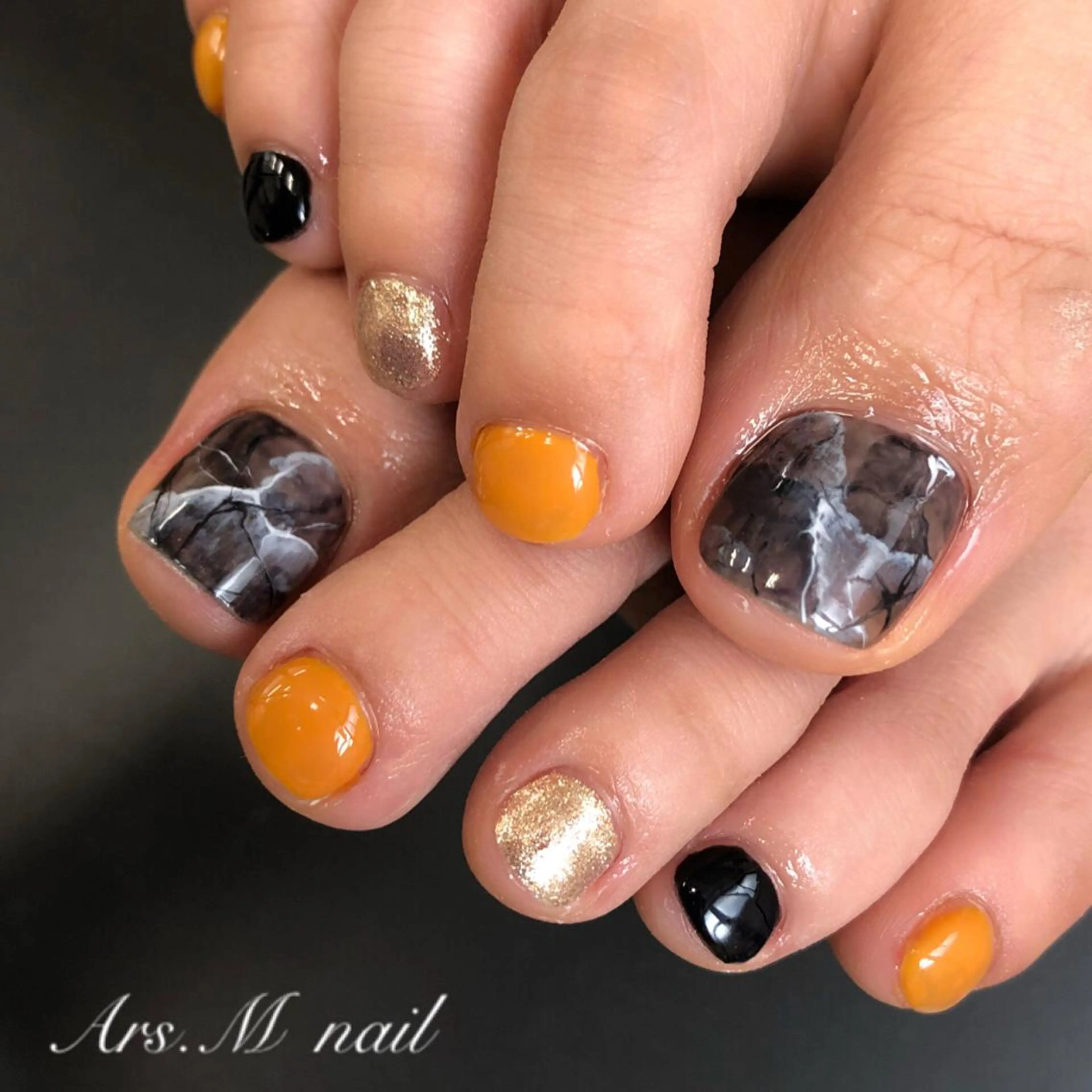 ネイル フットネイル Ars.M nailのネイルデザイン