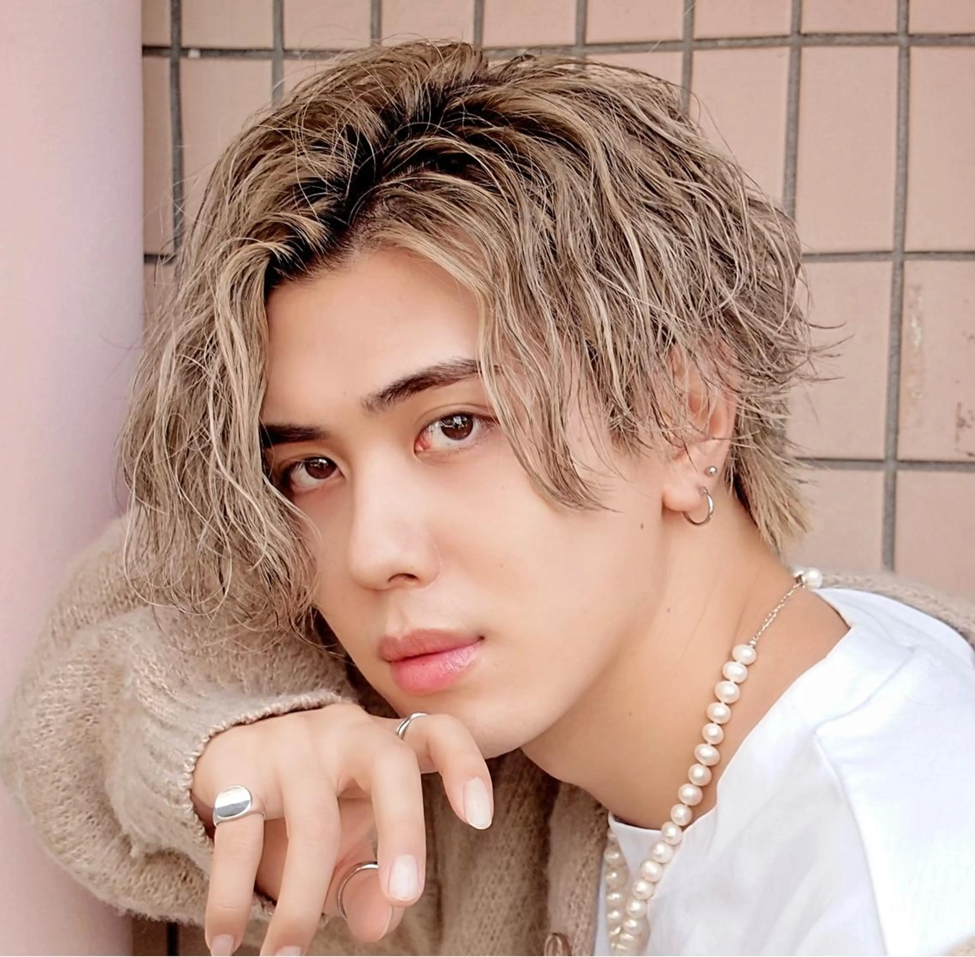 カラー メンズ トレンドパーマ‼️ NAOKI💥のヘアスタイル