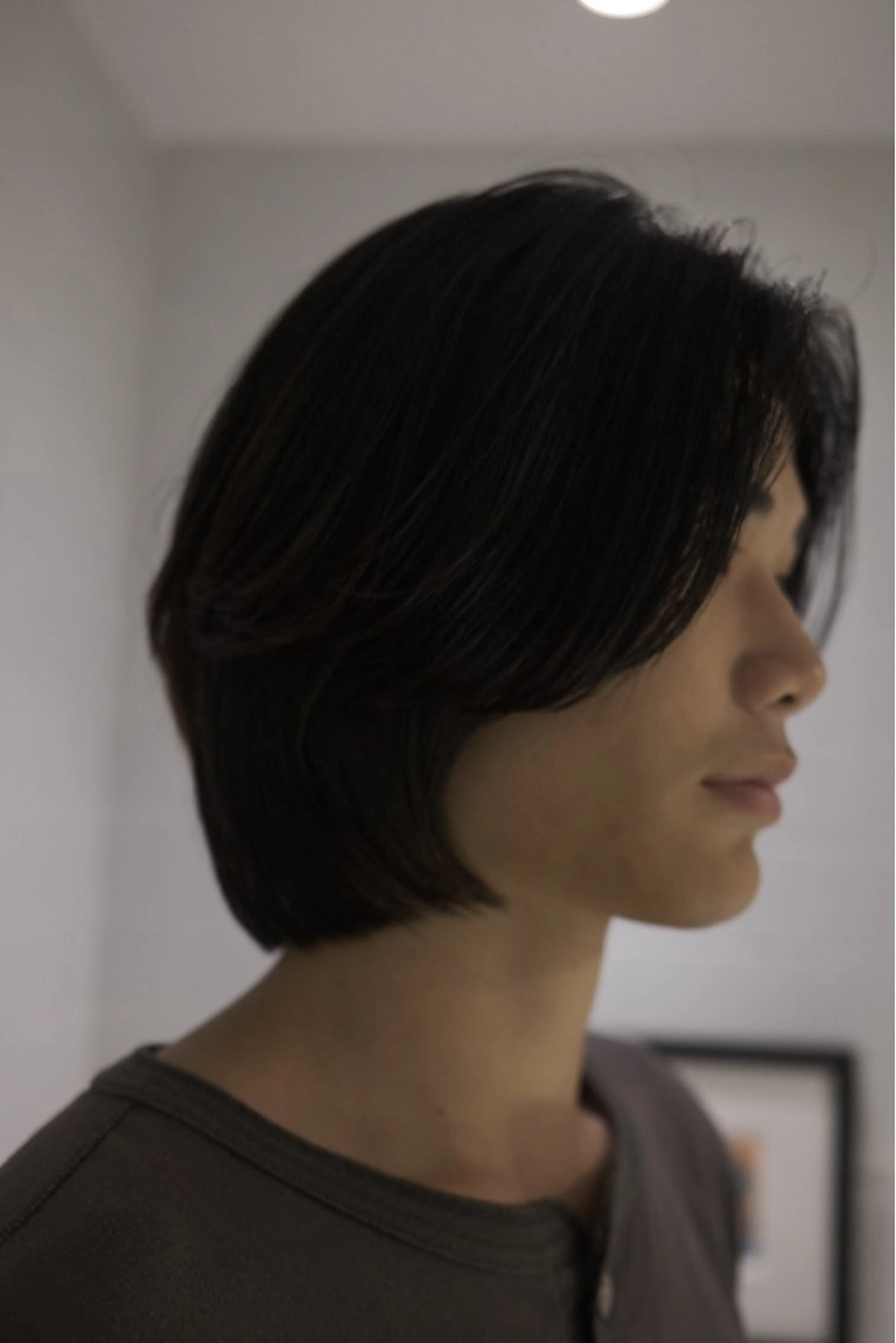 ショート ボブレイヤー ボブ レイヤーカット 石倉 龍馬のヘアスタイル