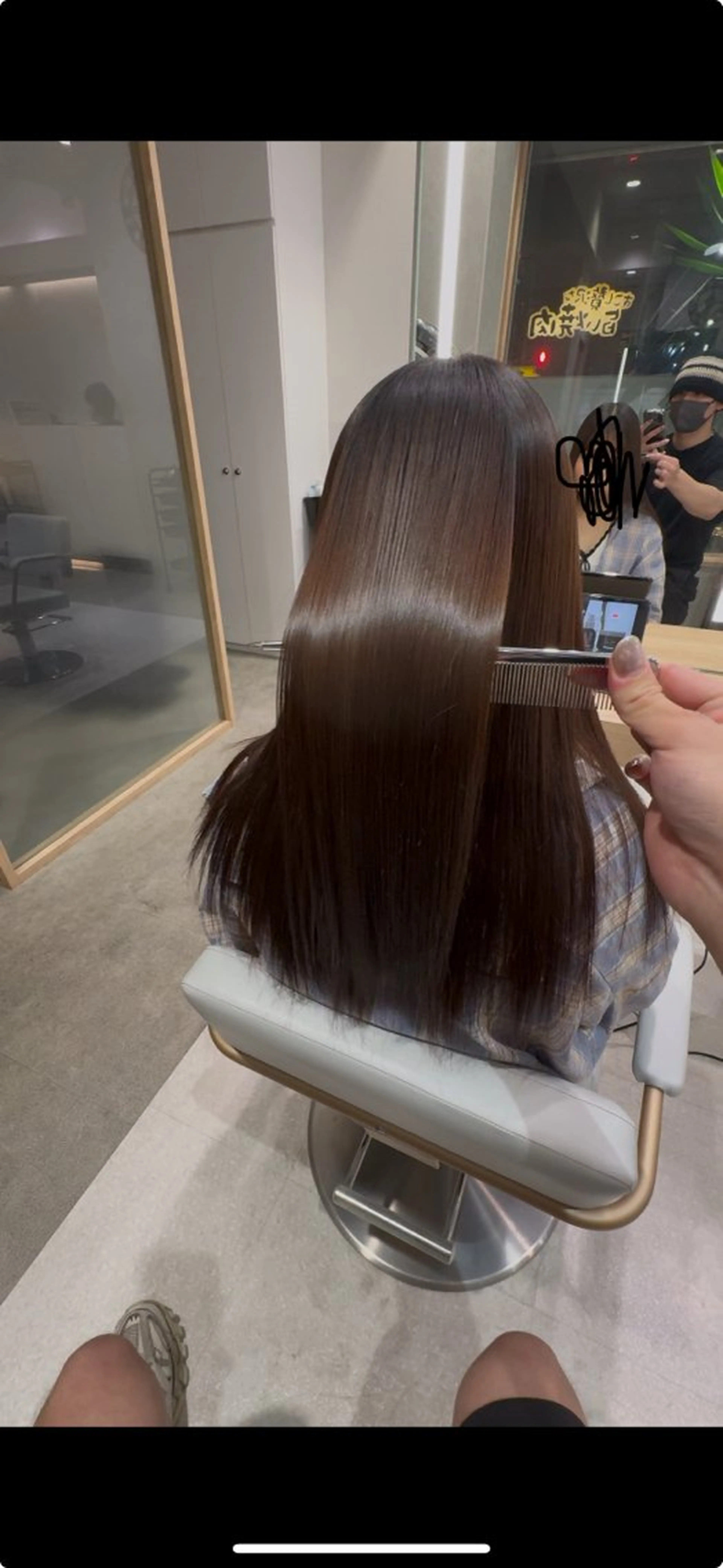 ロング 髪質改善カラー🫧 FUUMA🪽のヘアスタイル