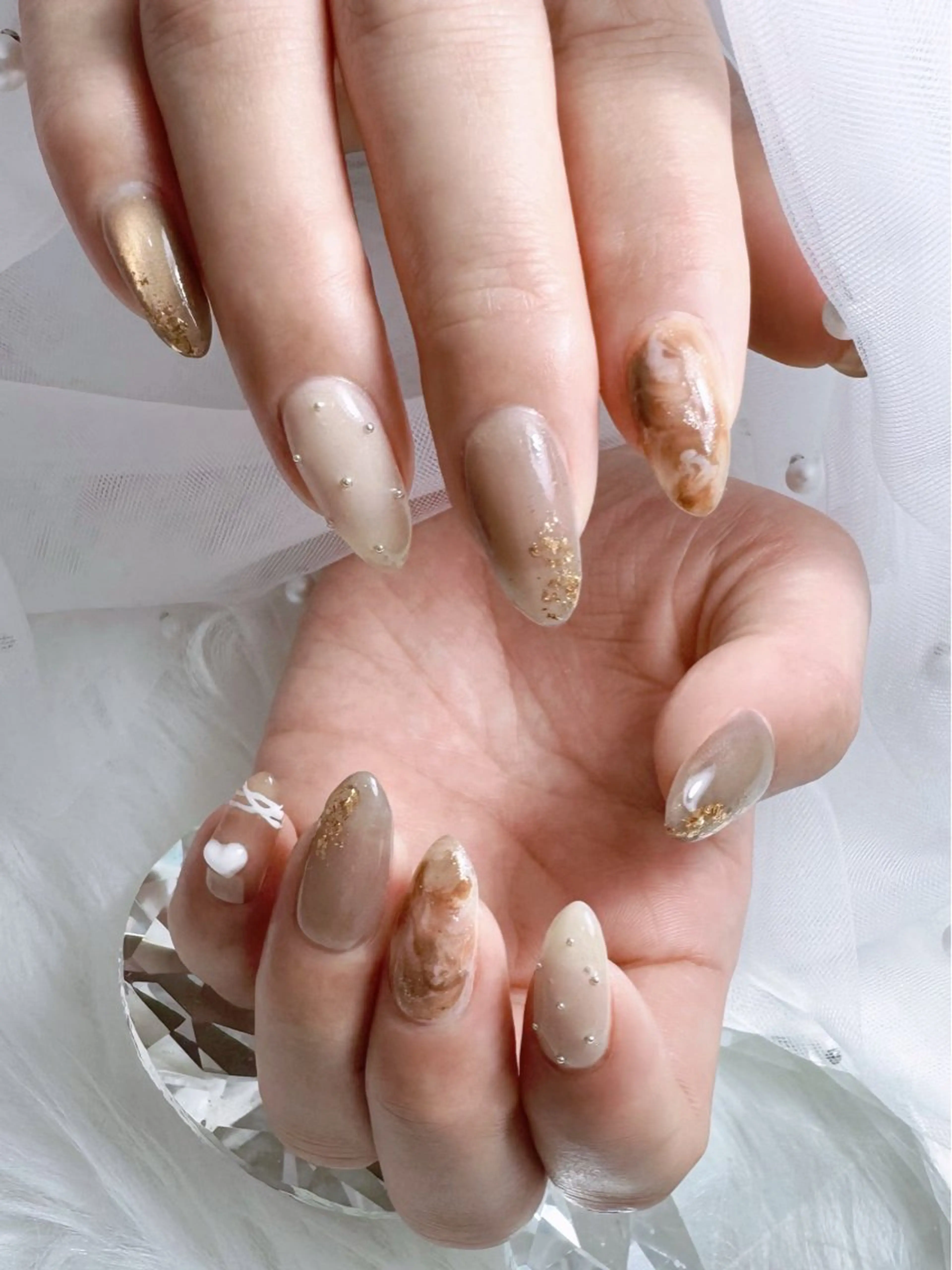 ネイル ハンドネイル BIJOU yuzuのネイルデザイン