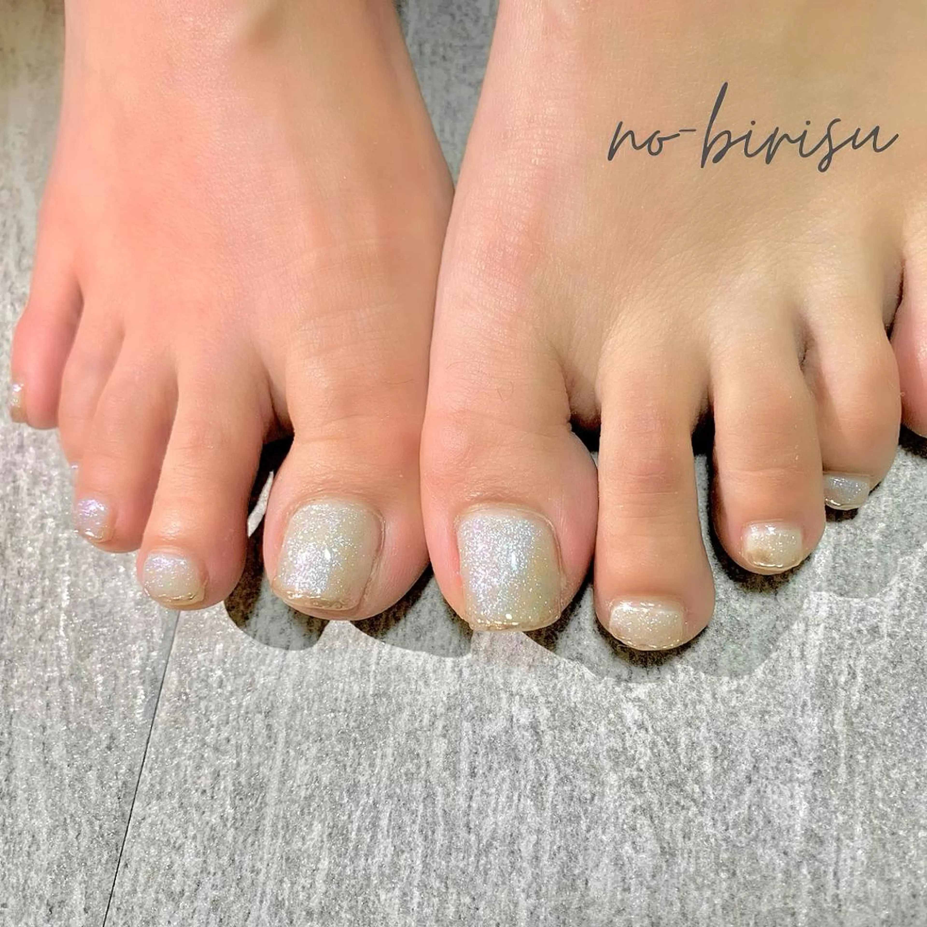 ネイル フットネイル no-birisu nailのネイルデザイン