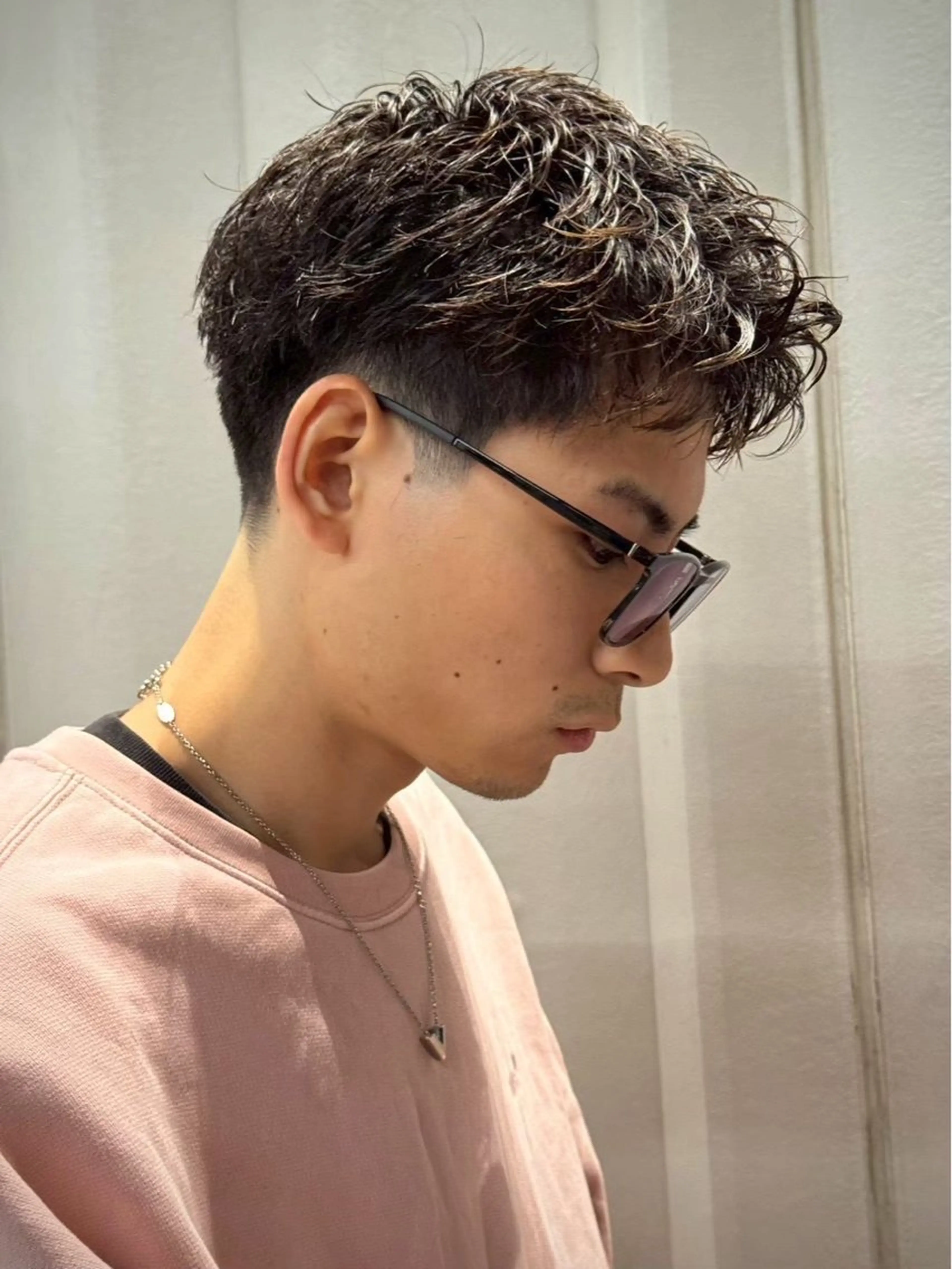 パーマ メンズ 大村 昂平のヘアスタイル