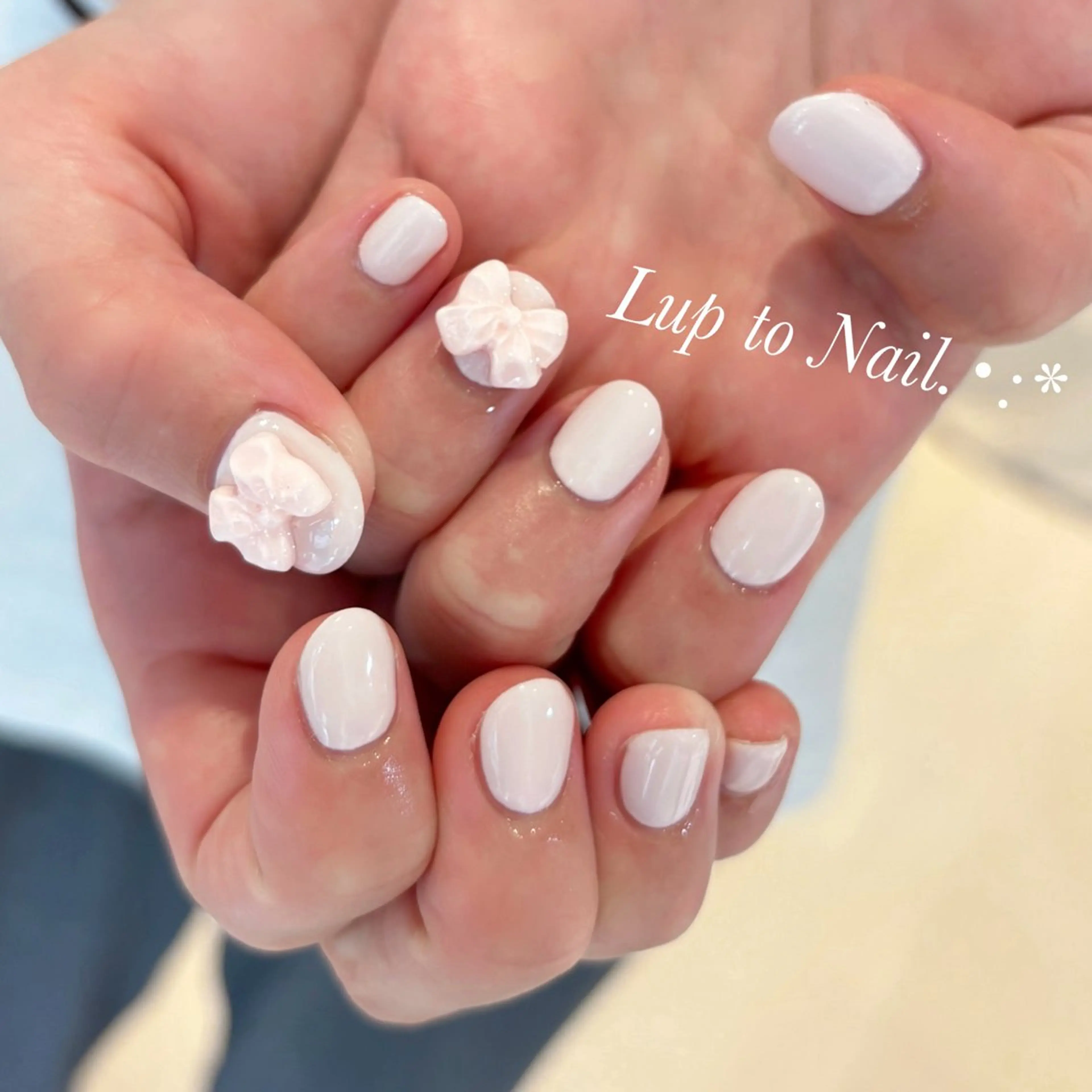 ネイル 春ネイル Lupto　Nail 【リップトゥネイル】のネイルデザイン