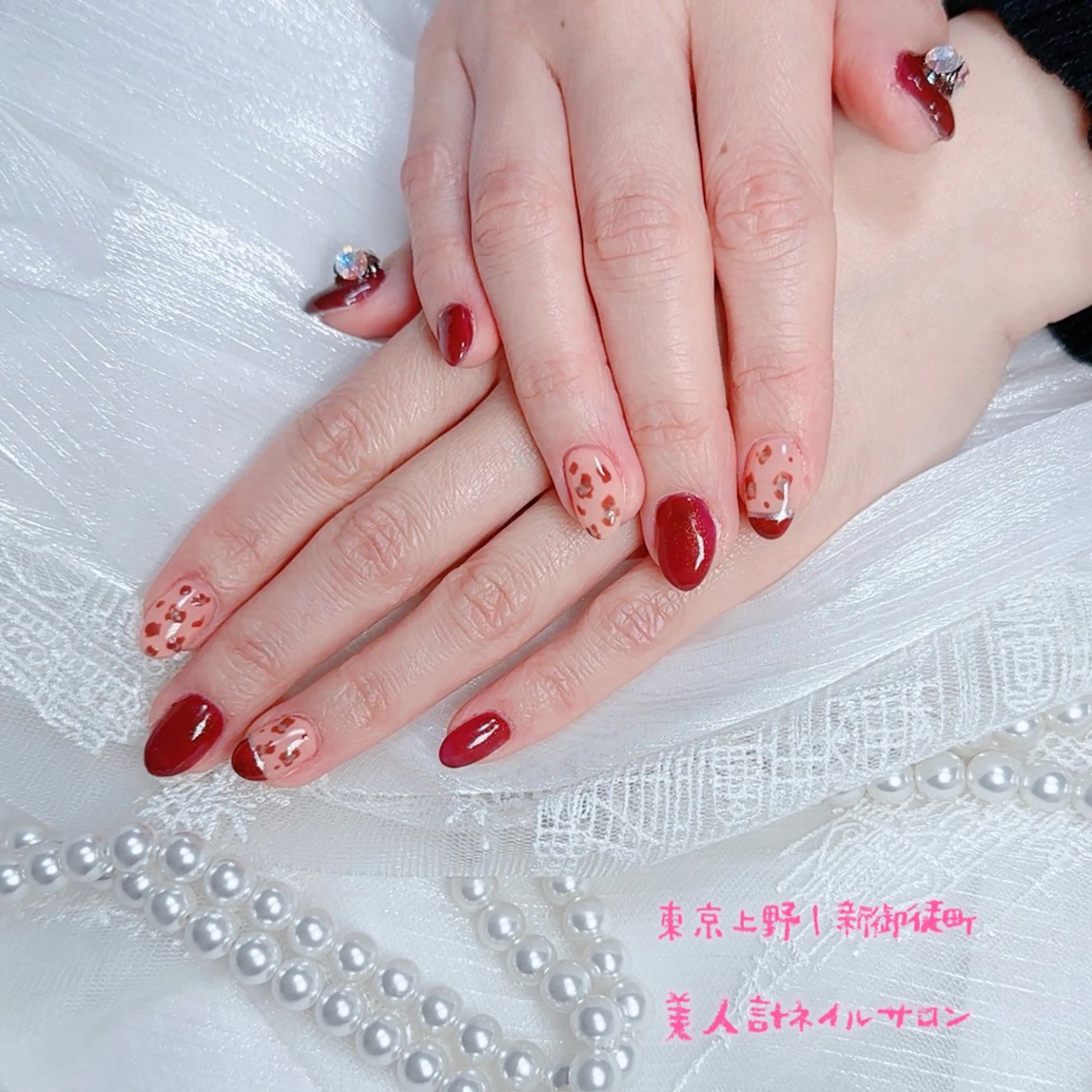 ネイル アートネイル ハンドネイル 美人計ネイルサロン所属・中山 美月のネイルデザイン