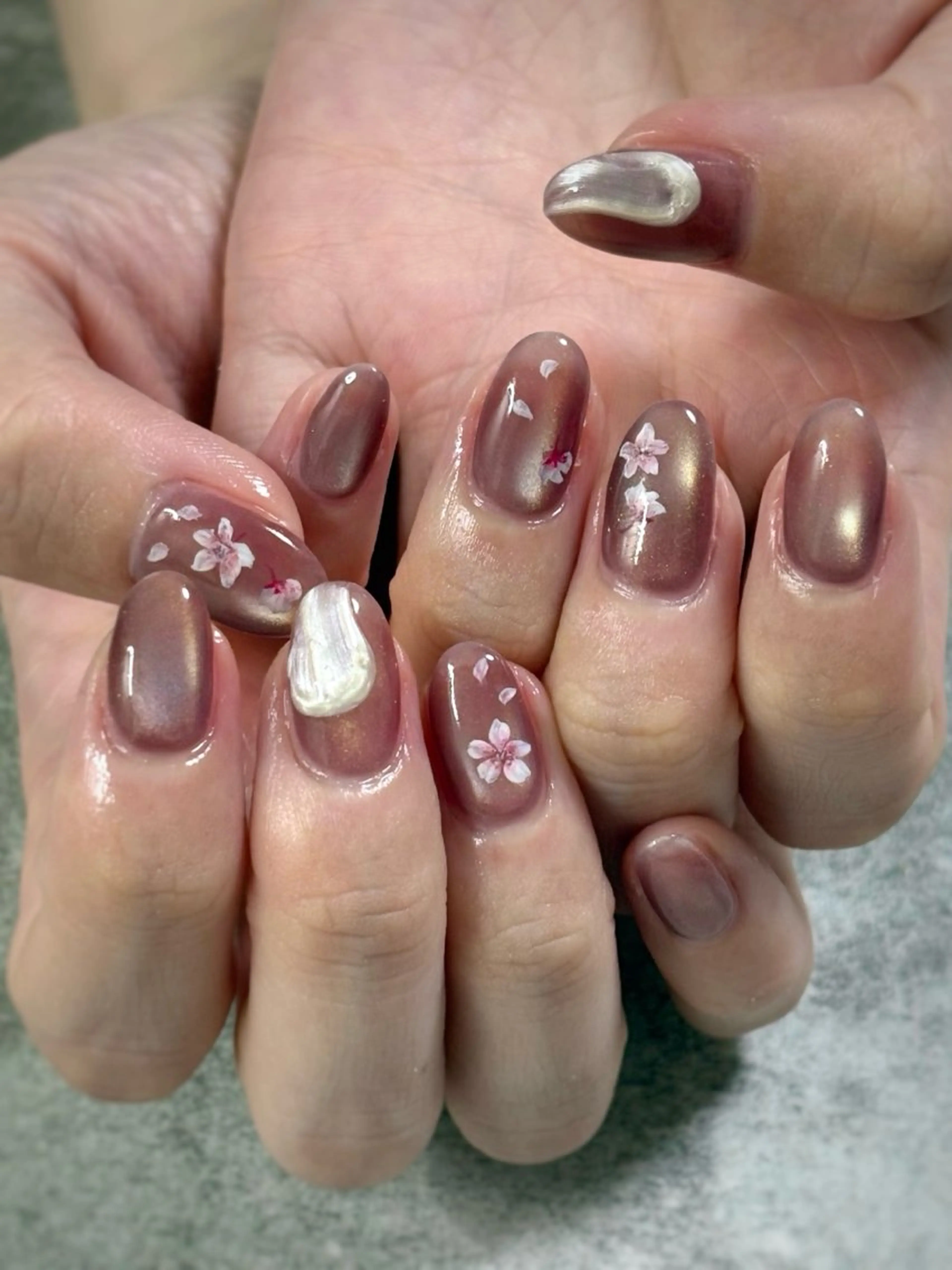 ネイル ハンドネイル FIORITURA Maikoのネイルデザイン