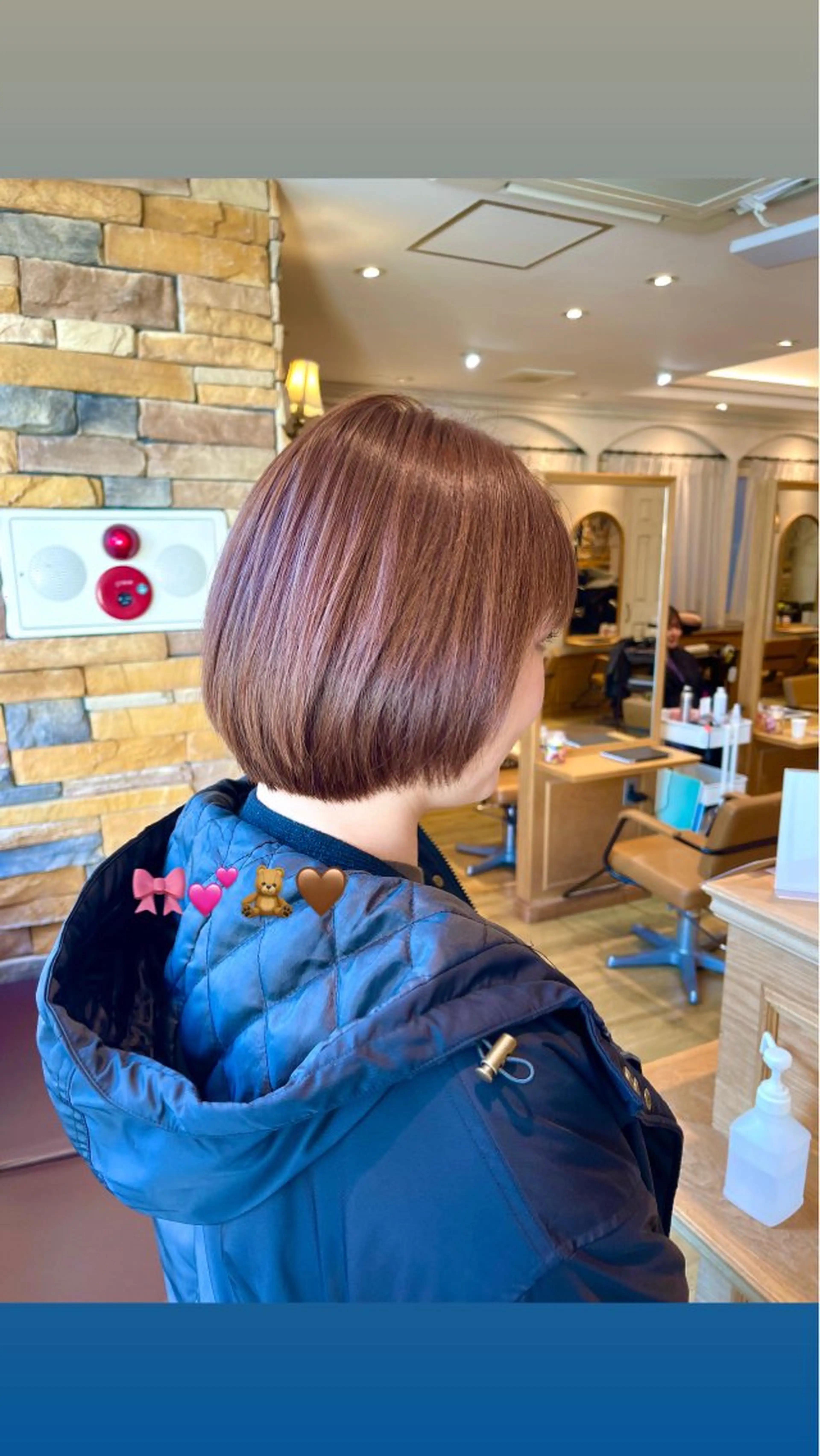 ショート カラー ブラウンカラー ピンクカラー ピンクブラウン 🌻shuka透明感 艶感カラー/新宿🌻のヘアスタイル