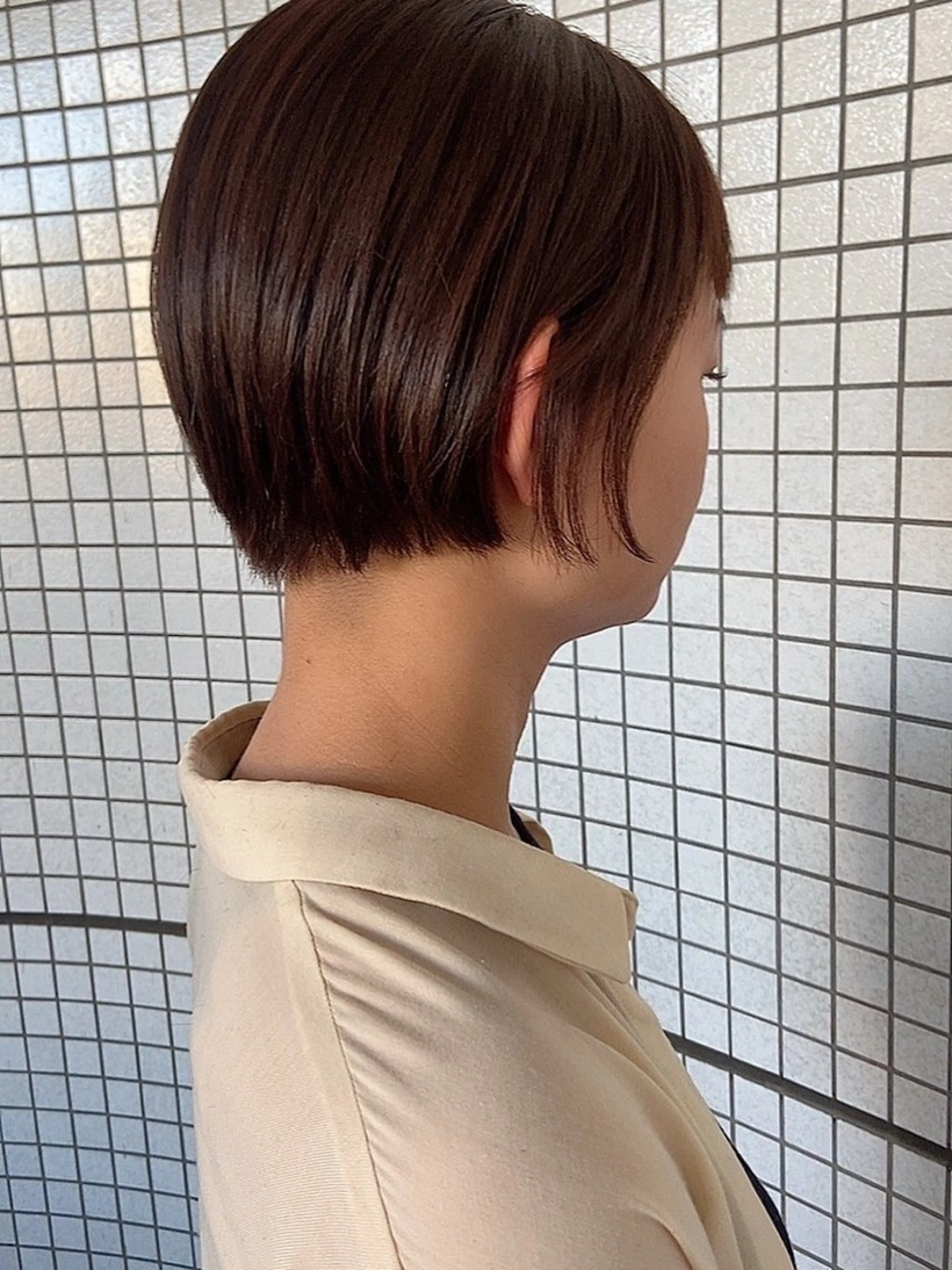 ショート トリートメント 北村 理奈のヘアスタイル