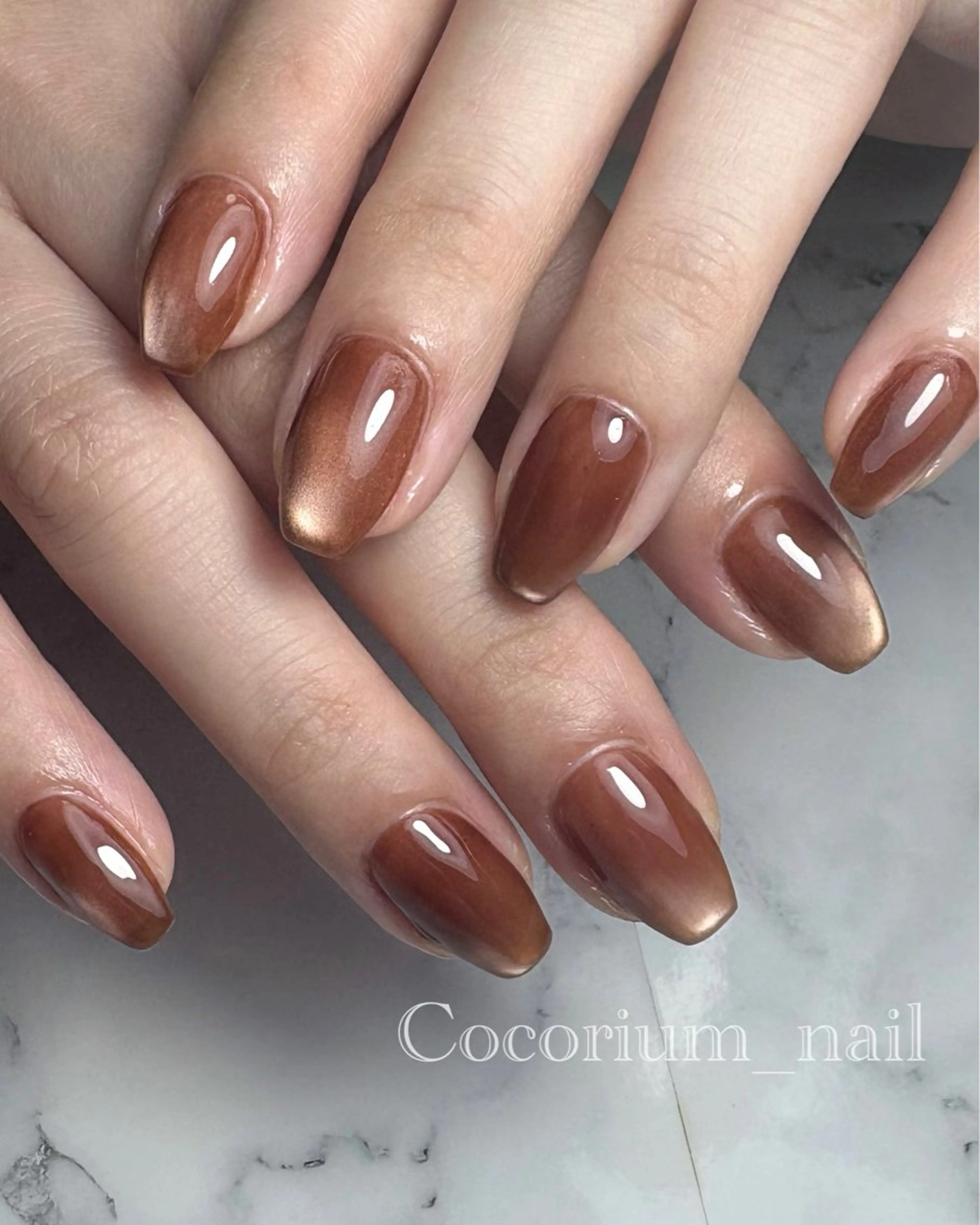 ネイル ハンドネイル Cocorium_ sasakiのネイルデザイン
