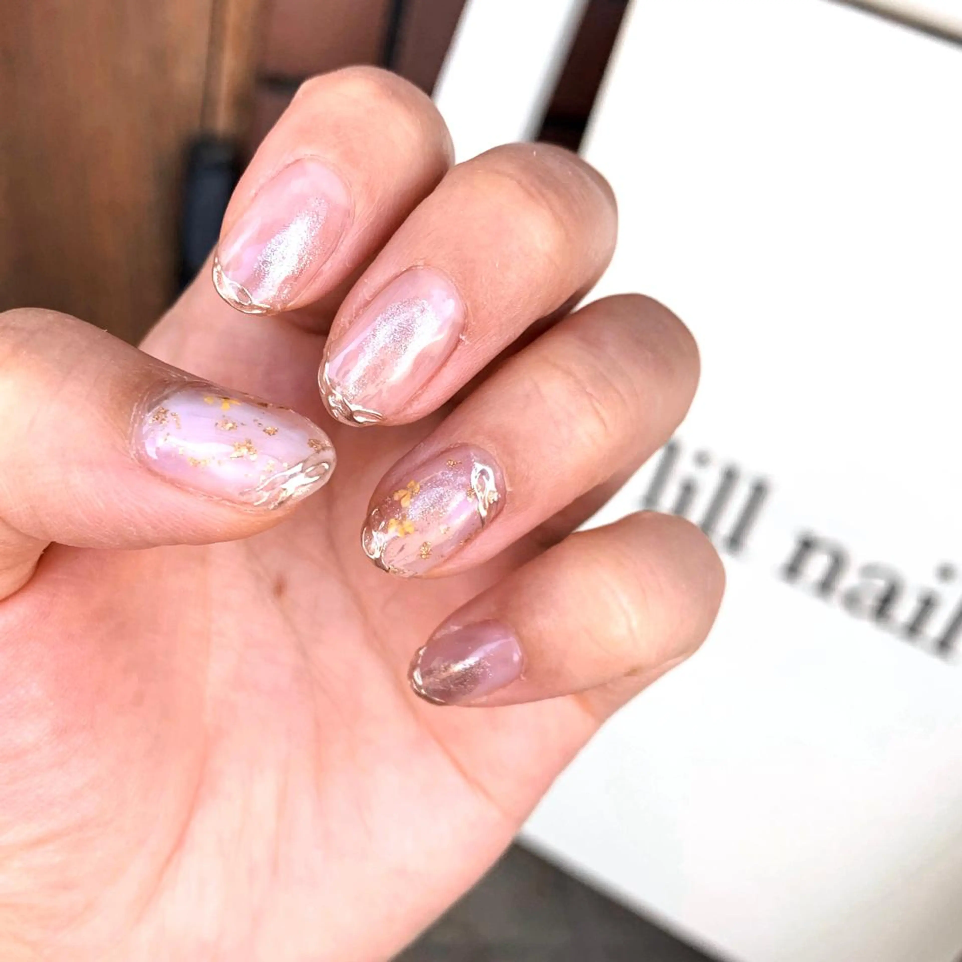 ショート pllia beautyのネイルデザイン