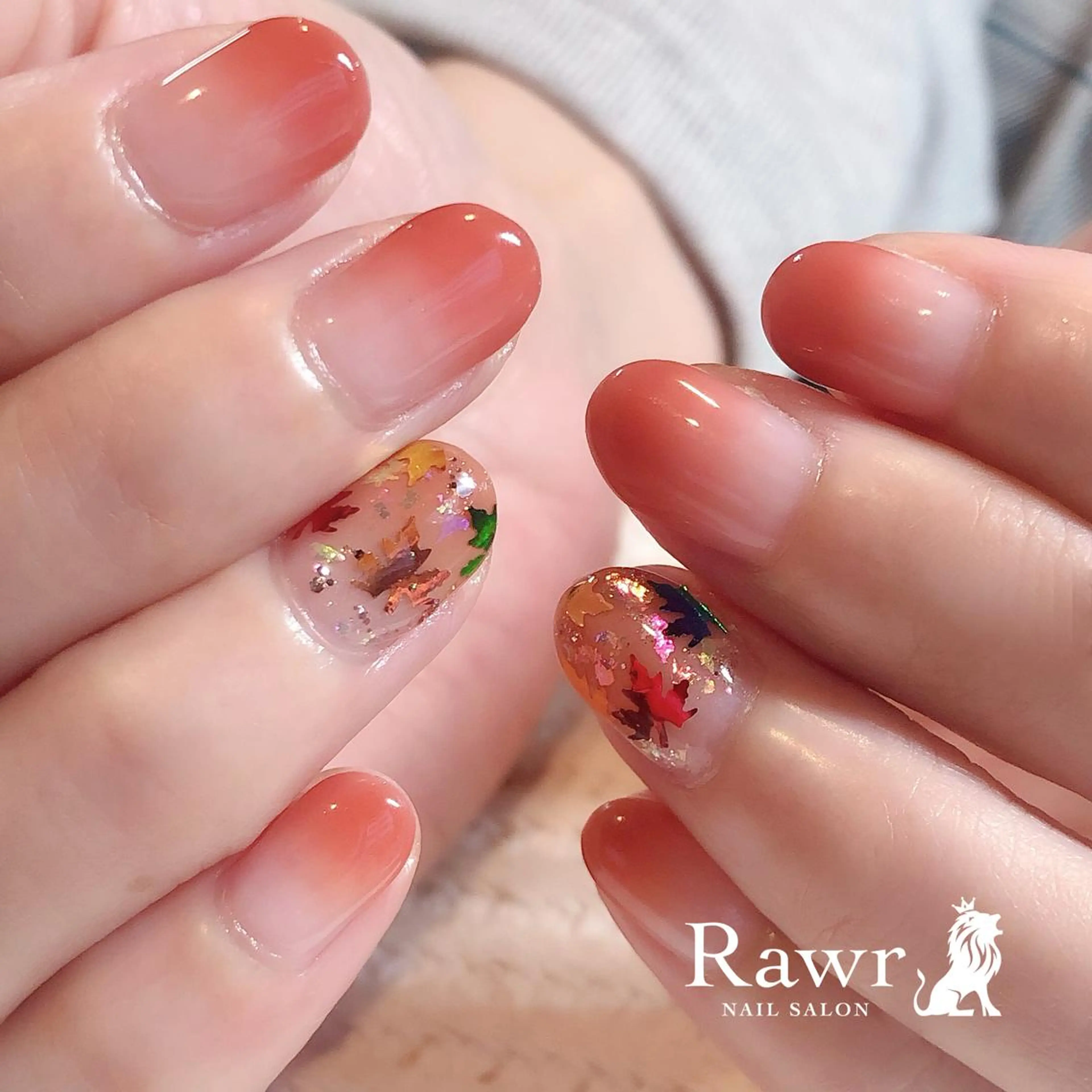 ネイル ハンドネイル Rawr / saoriのネイルデザイン