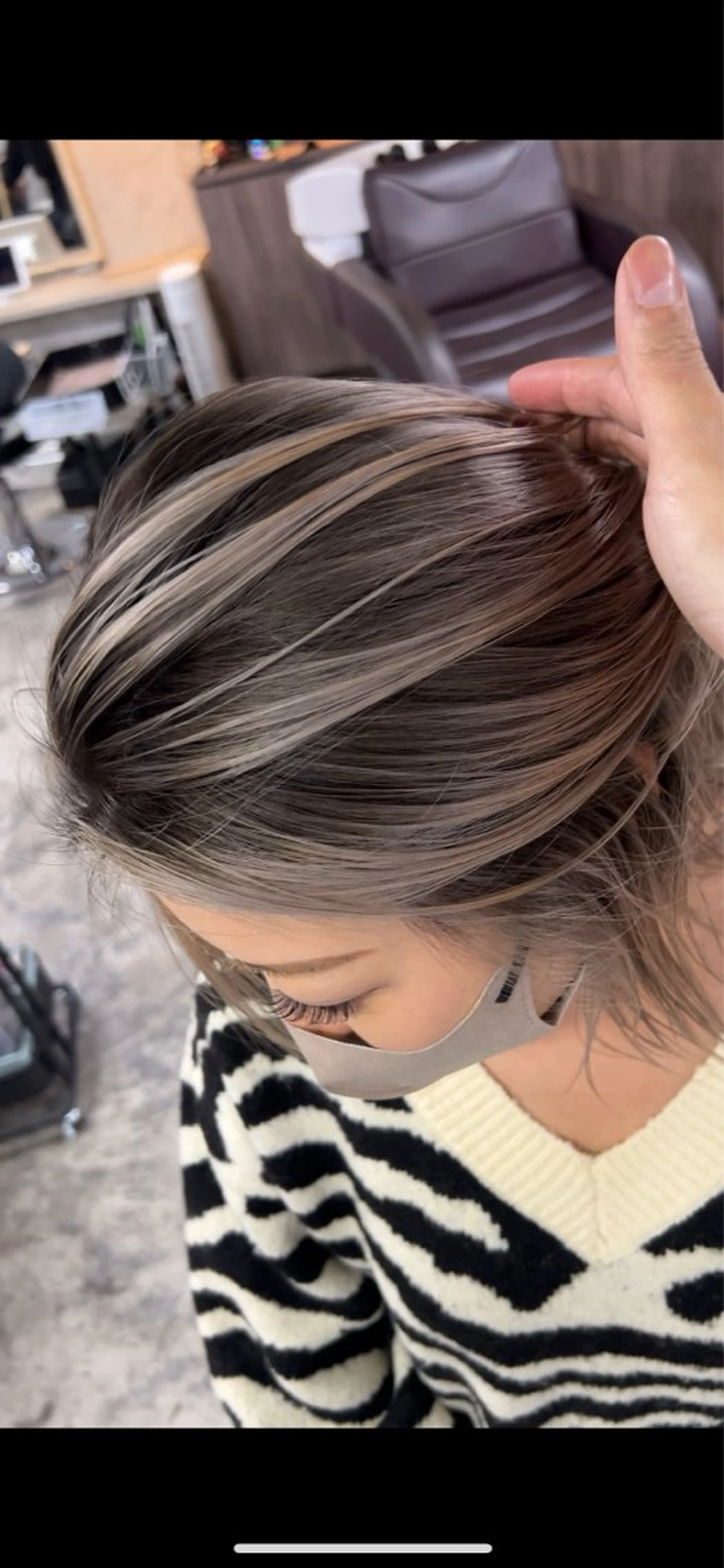 セミロング カラー 【大人海外ヘア】✨️ 横山晃基のヘアスタイル