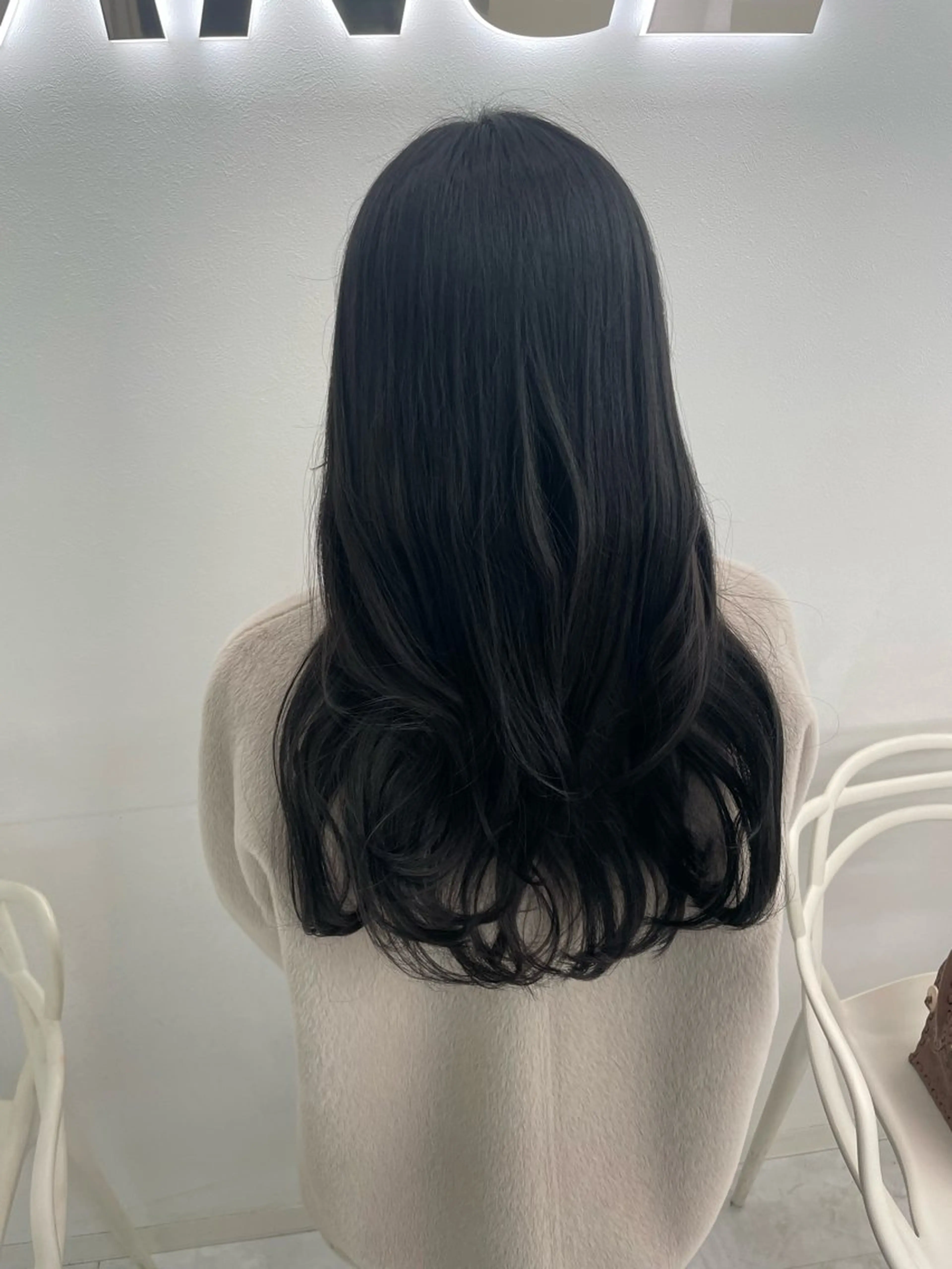 ロング カラー 中韓レイヤー/ ブラウン🤎はやとのヘアスタイル