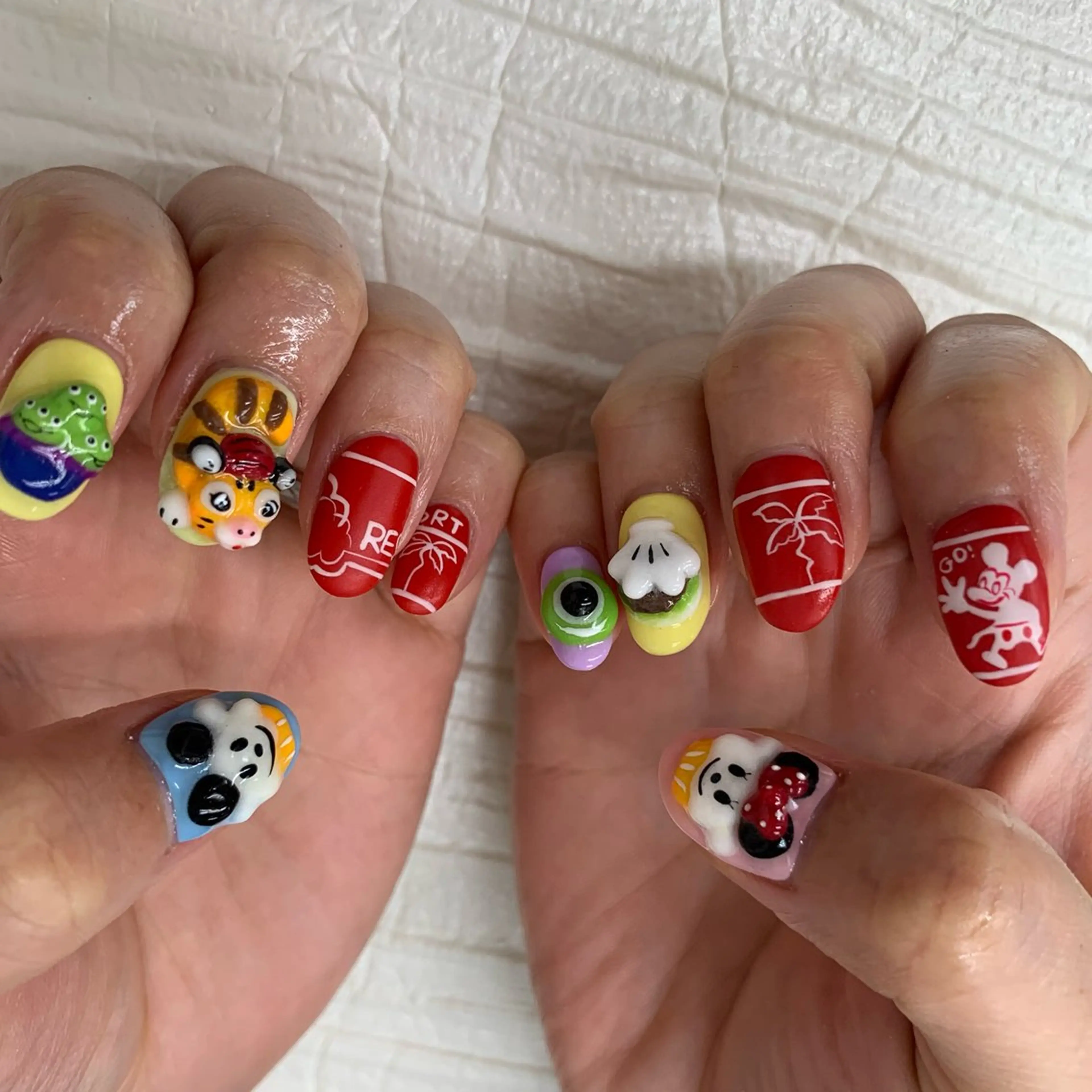 ネイル 上原 千帆のネイルデザイン