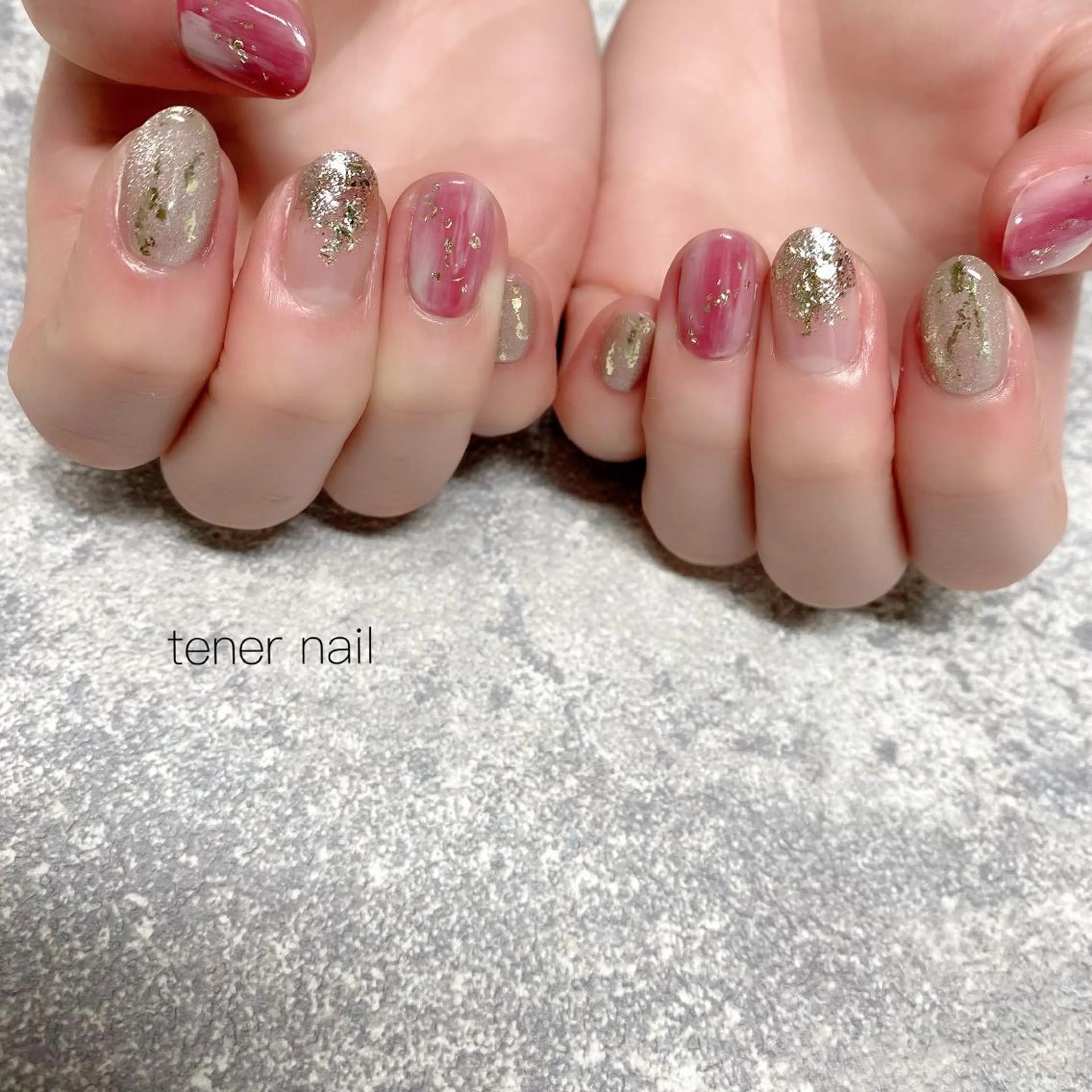 ネイル ニュアンスネイル テネルネイル tener nailのネイルデザイン