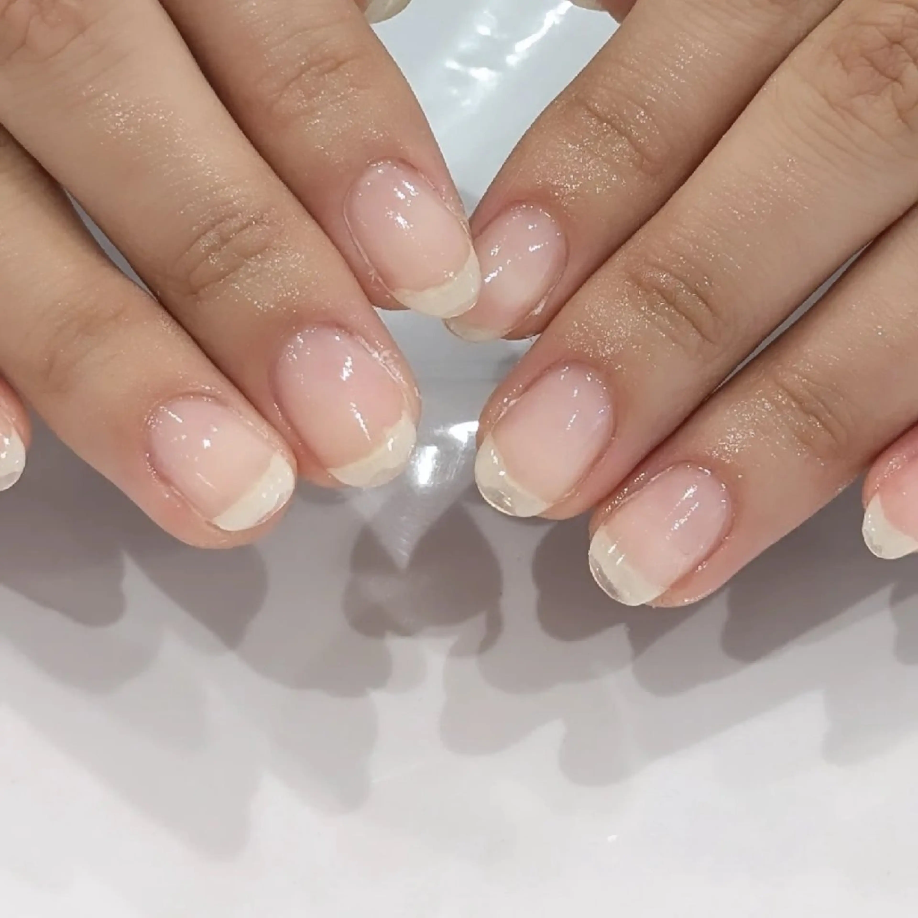 ネイル クリアネイル Lily nail 船橋 yuki🍒のネイルデザイン