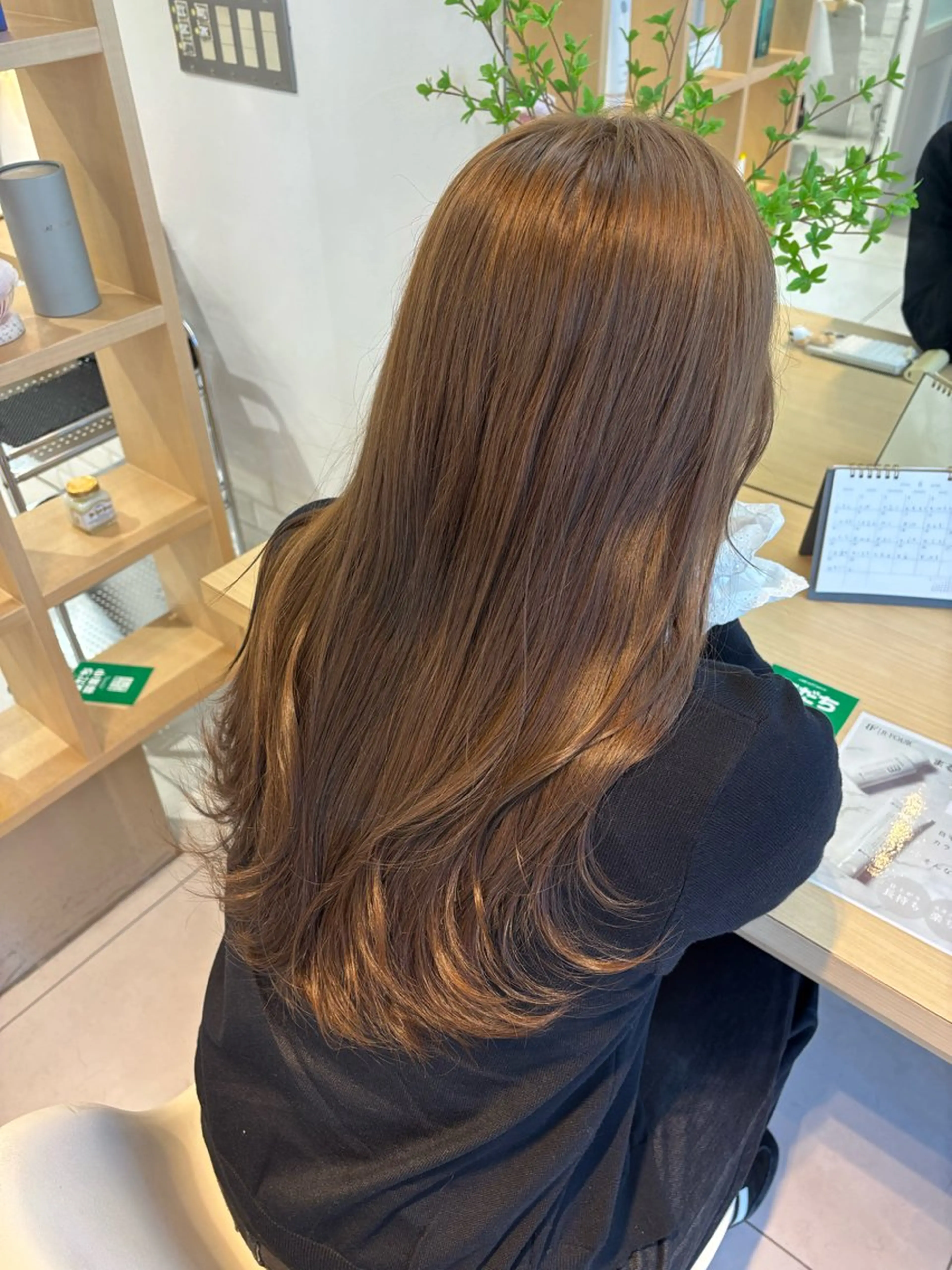 ロング カラー カット ヘアカラー トリートメント 💈メンズパーマ カラー💈momoのヘアスタイル