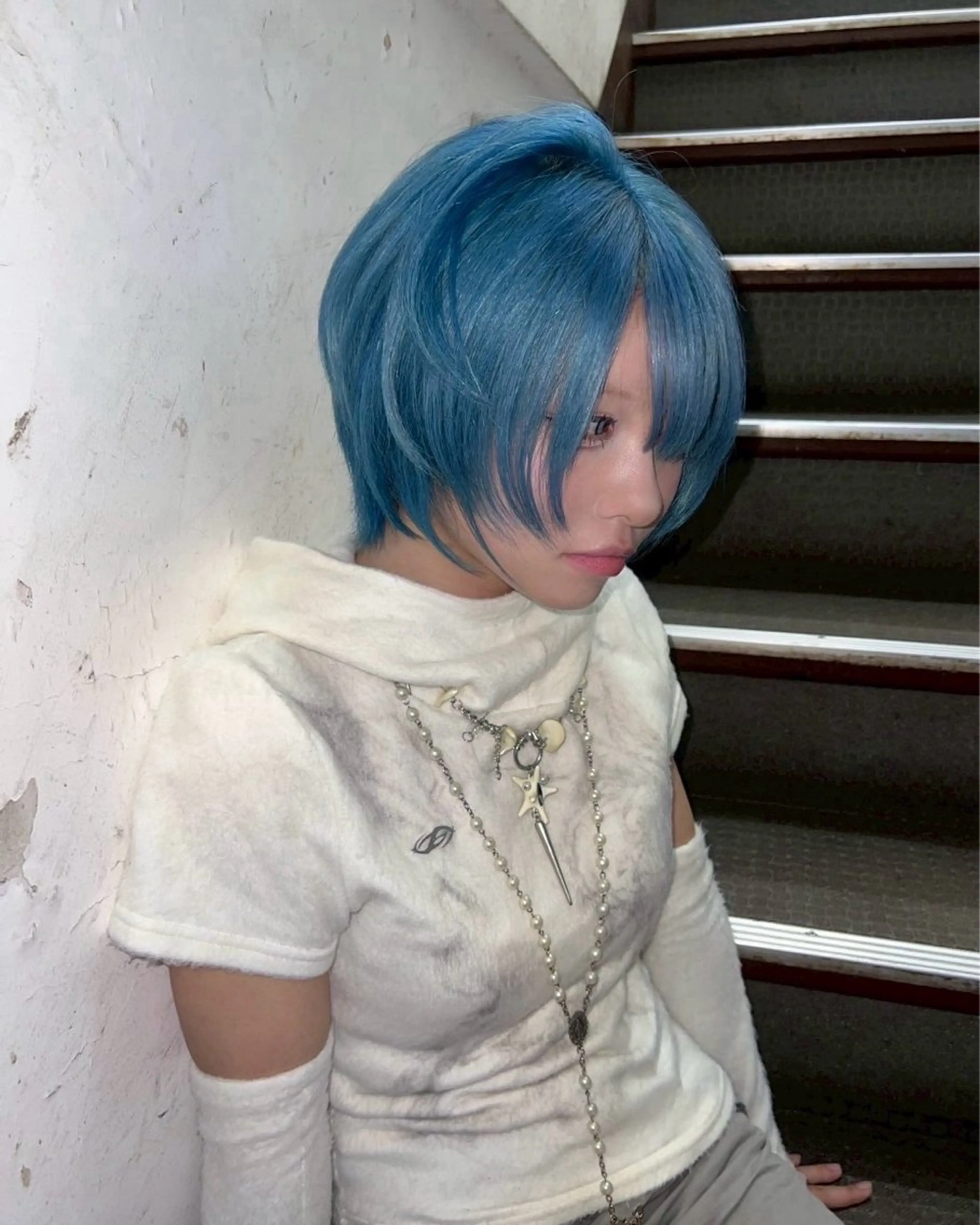 ショート ヘアカラー AIRA/ブリーチ ‪/透明感カラーのヘアスタイル